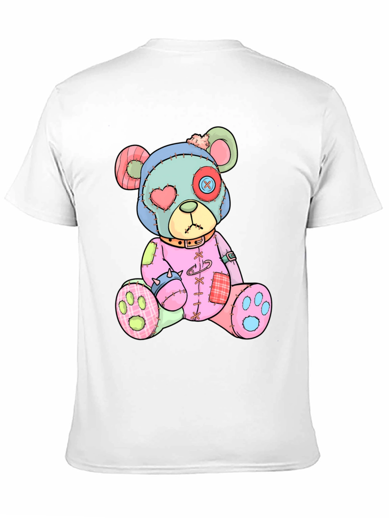 Creepy Cute Teddy Bear Graphic Tee