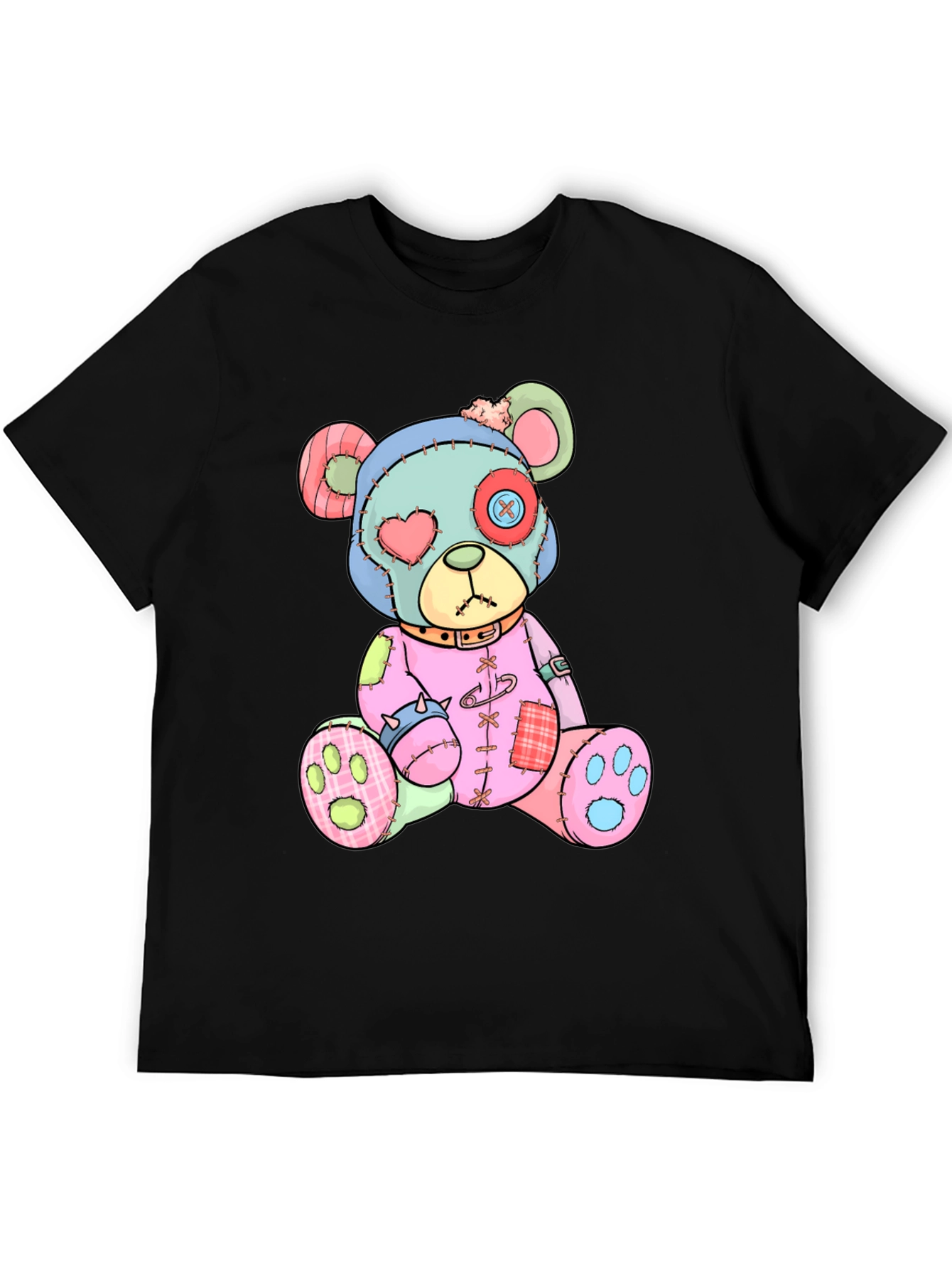 Creepy Cute Teddy Bear Graphic Tee
