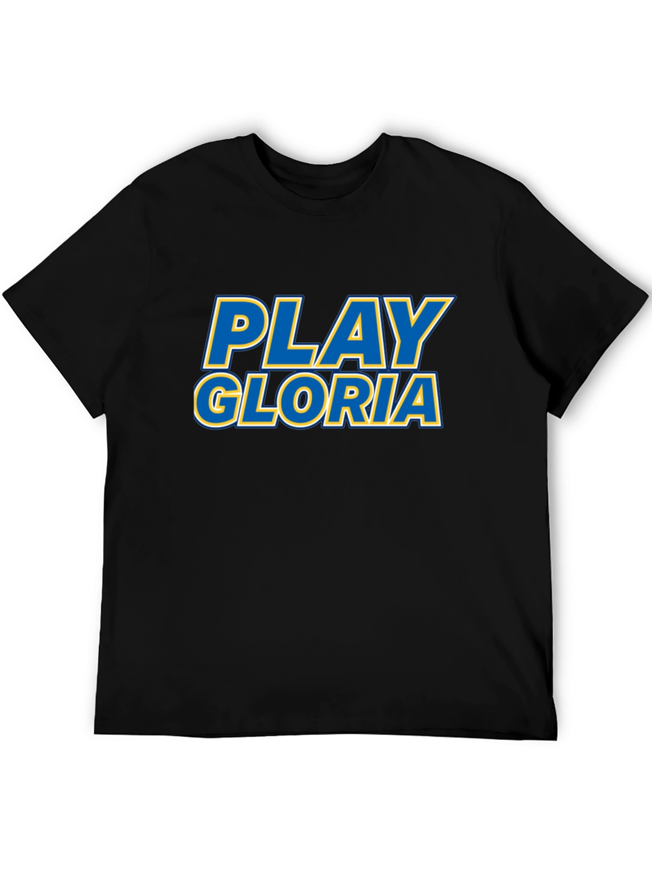 Play Gloria T-Shirt - Black Cotton Tee
