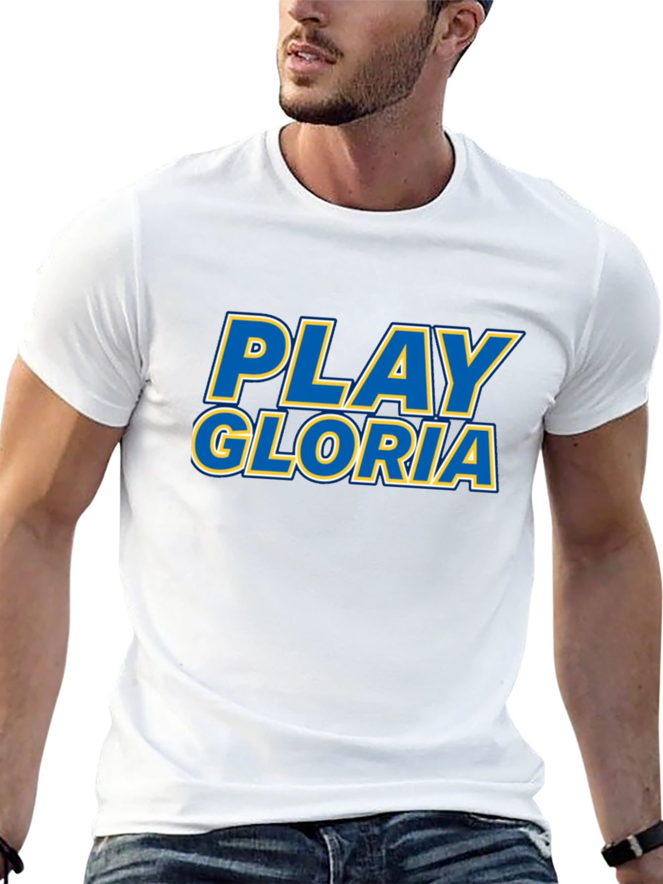 Play Gloria T-Shirt - Black Cotton Tee