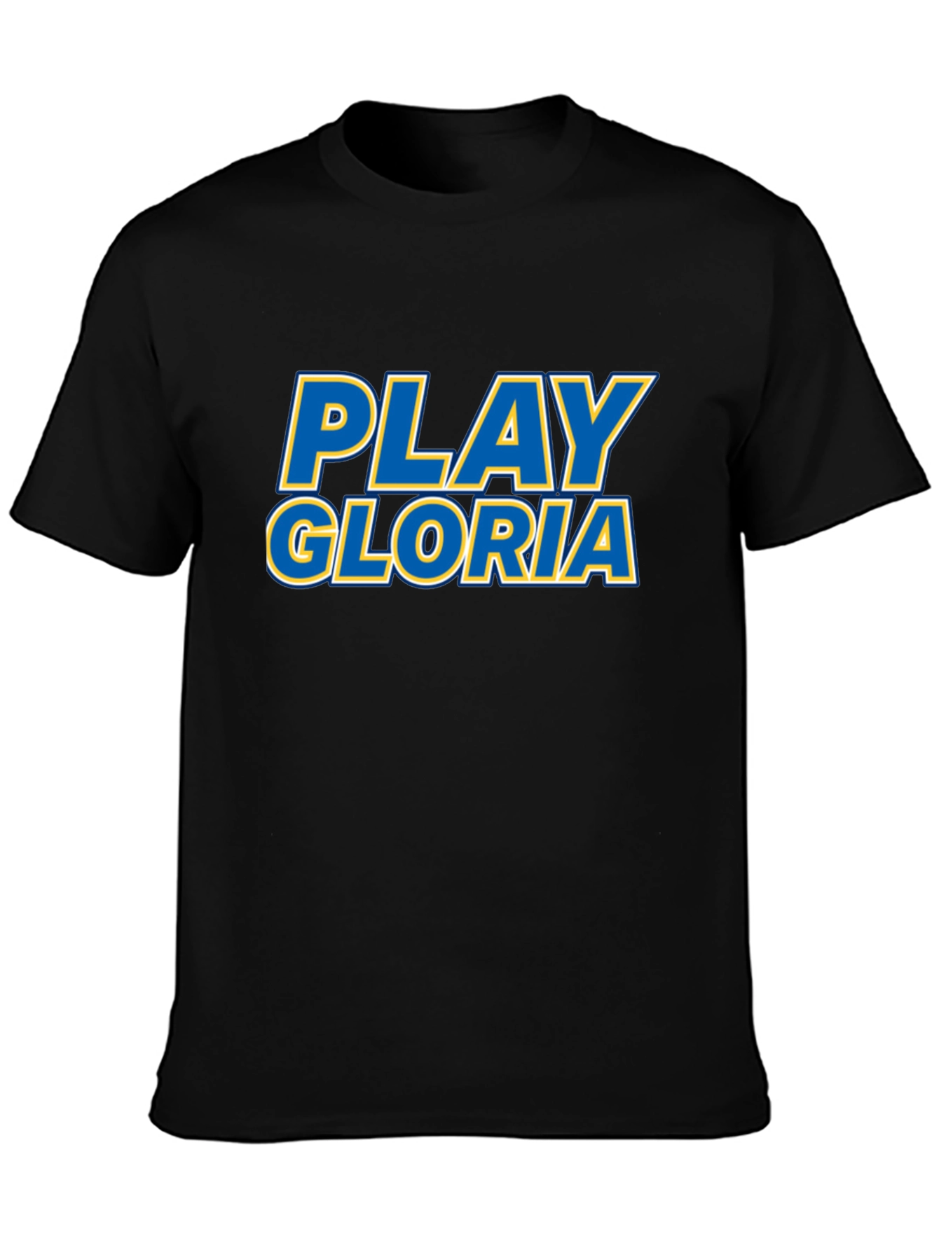 Play Gloria T-Shirt - Black Cotton Tee