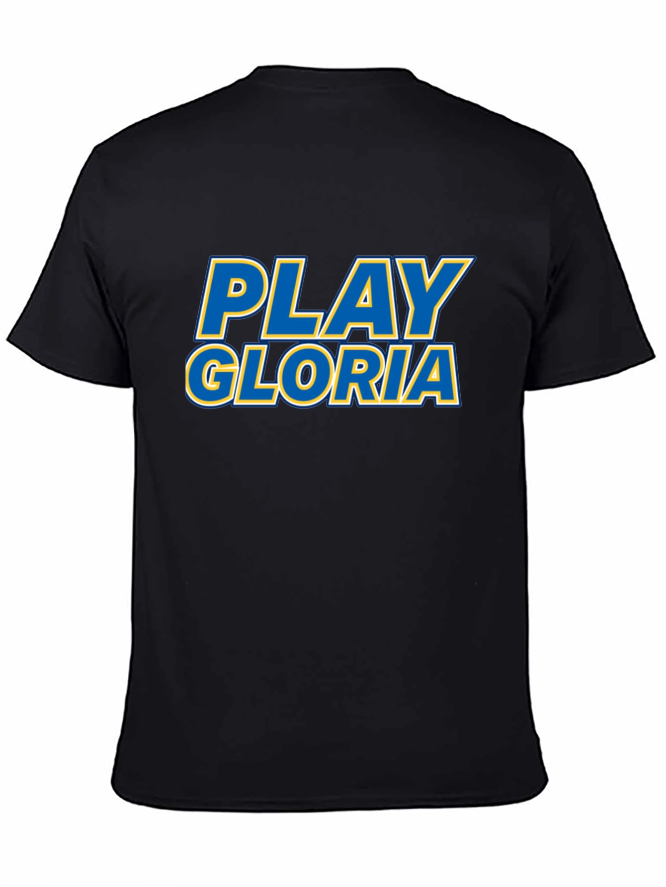 Play Gloria T-Shirt - Black Cotton Tee