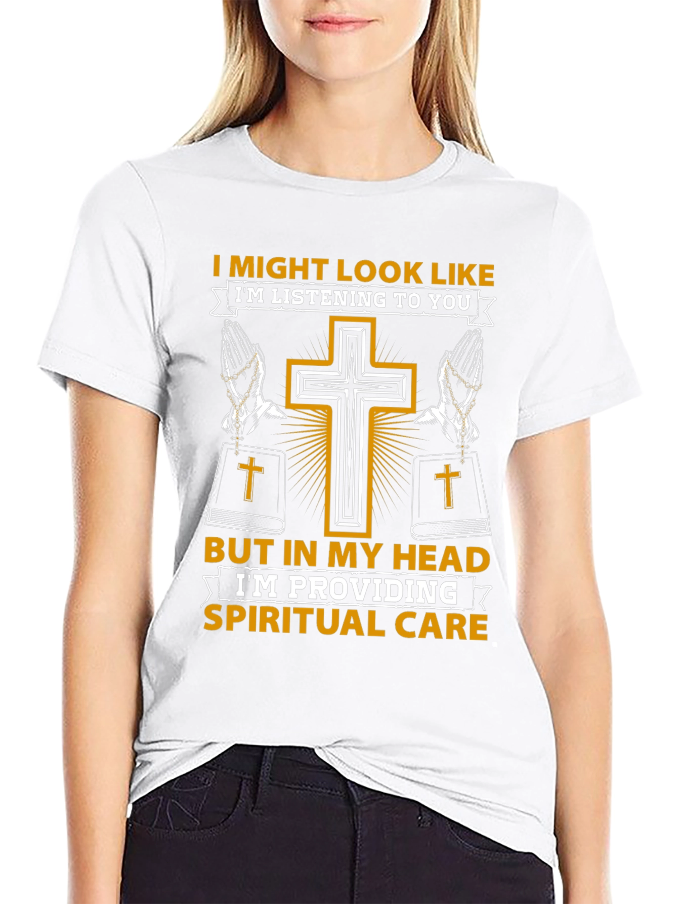 Spiritual Care T-Shirt - Christian Graphic Tee
