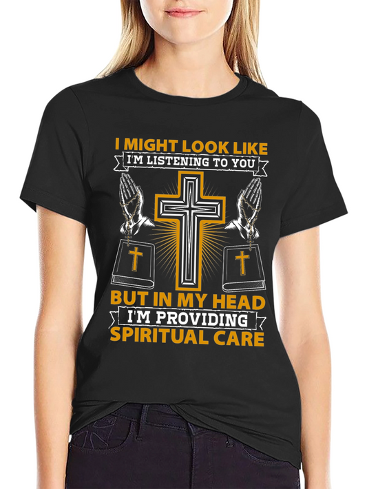 Spiritual Care T-Shirt - Christian Graphic Tee