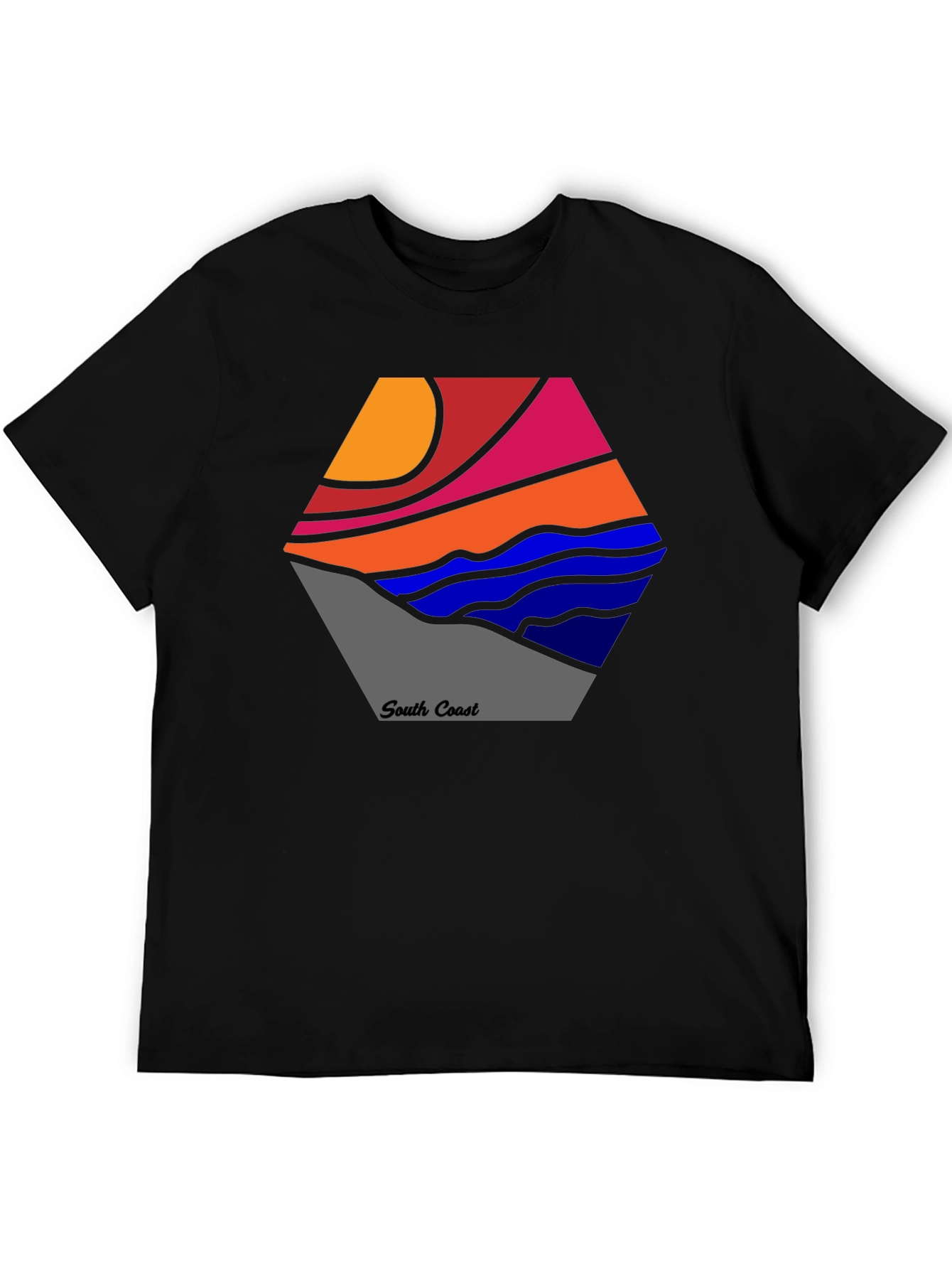 South Coast Graphic Tee - Stylish Cotton Blend Shirt