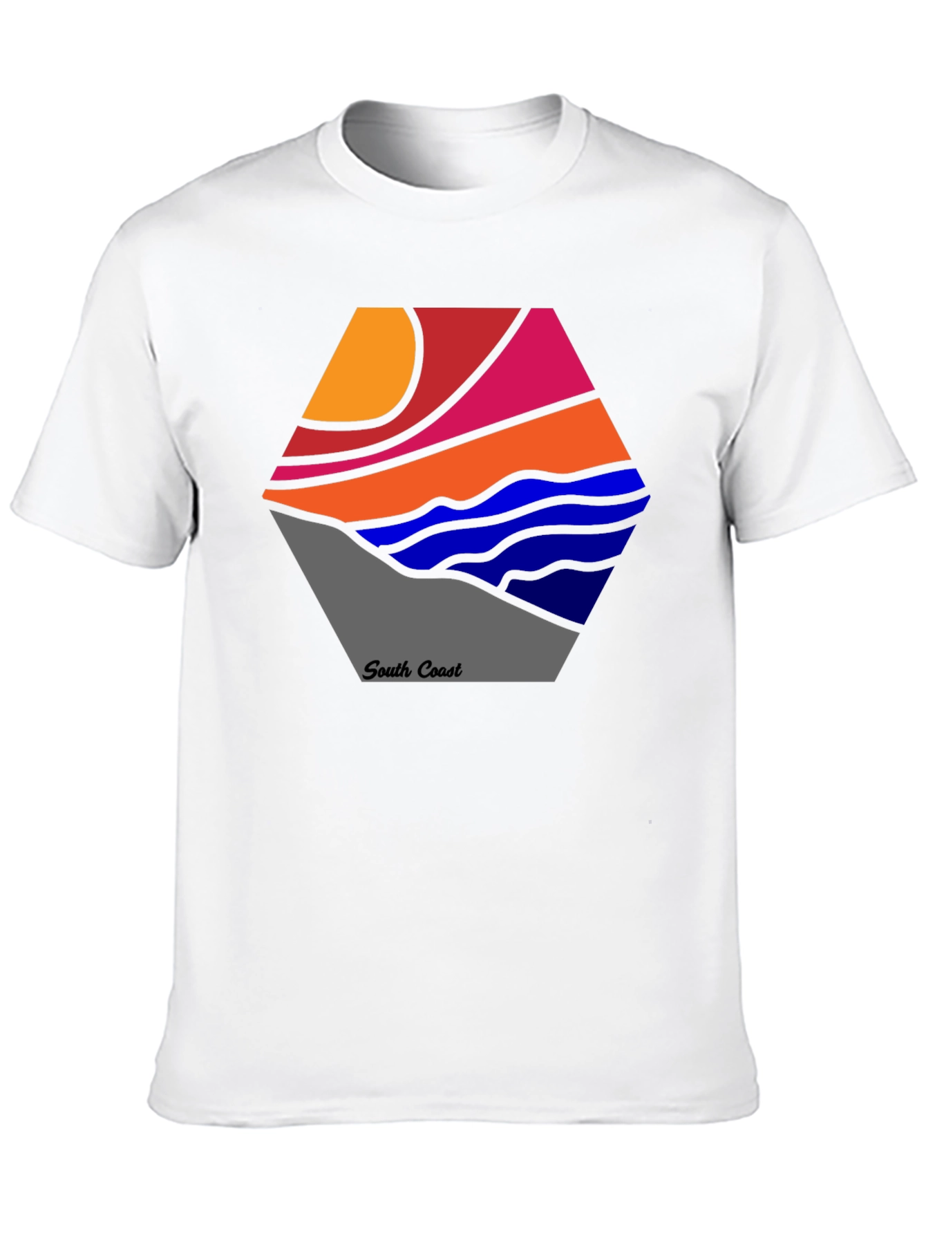 South Coast Graphic Tee - Stylish Cotton Blend Shirt