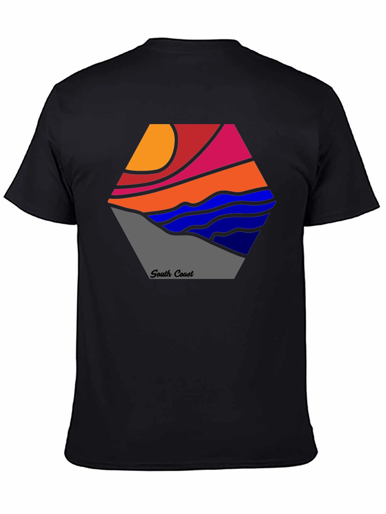 South Coast Graphic Tee - Stylish Cotton Blend Shirt