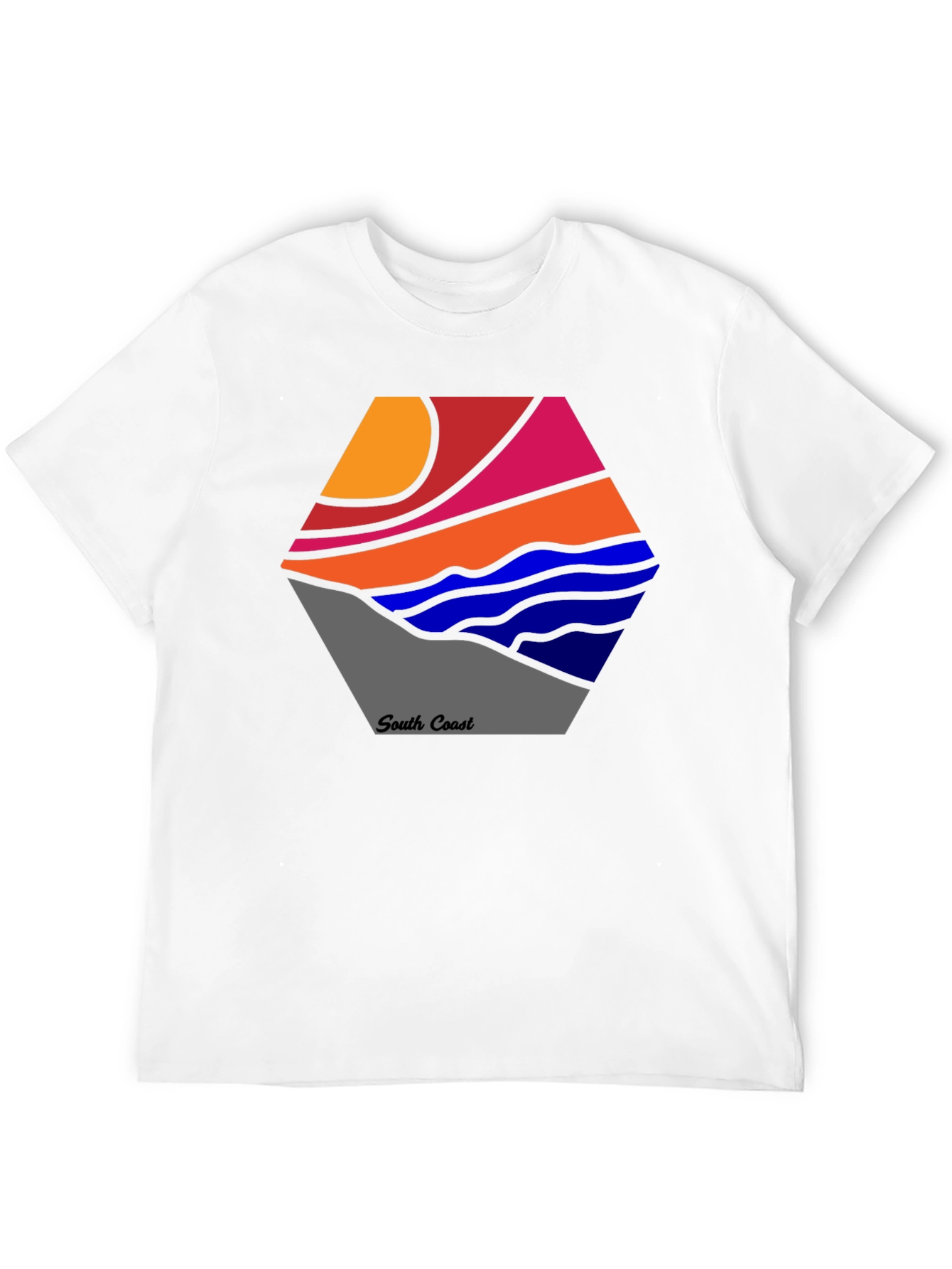 South Coast Graphic Tee - Stylish Cotton Blend Shirt