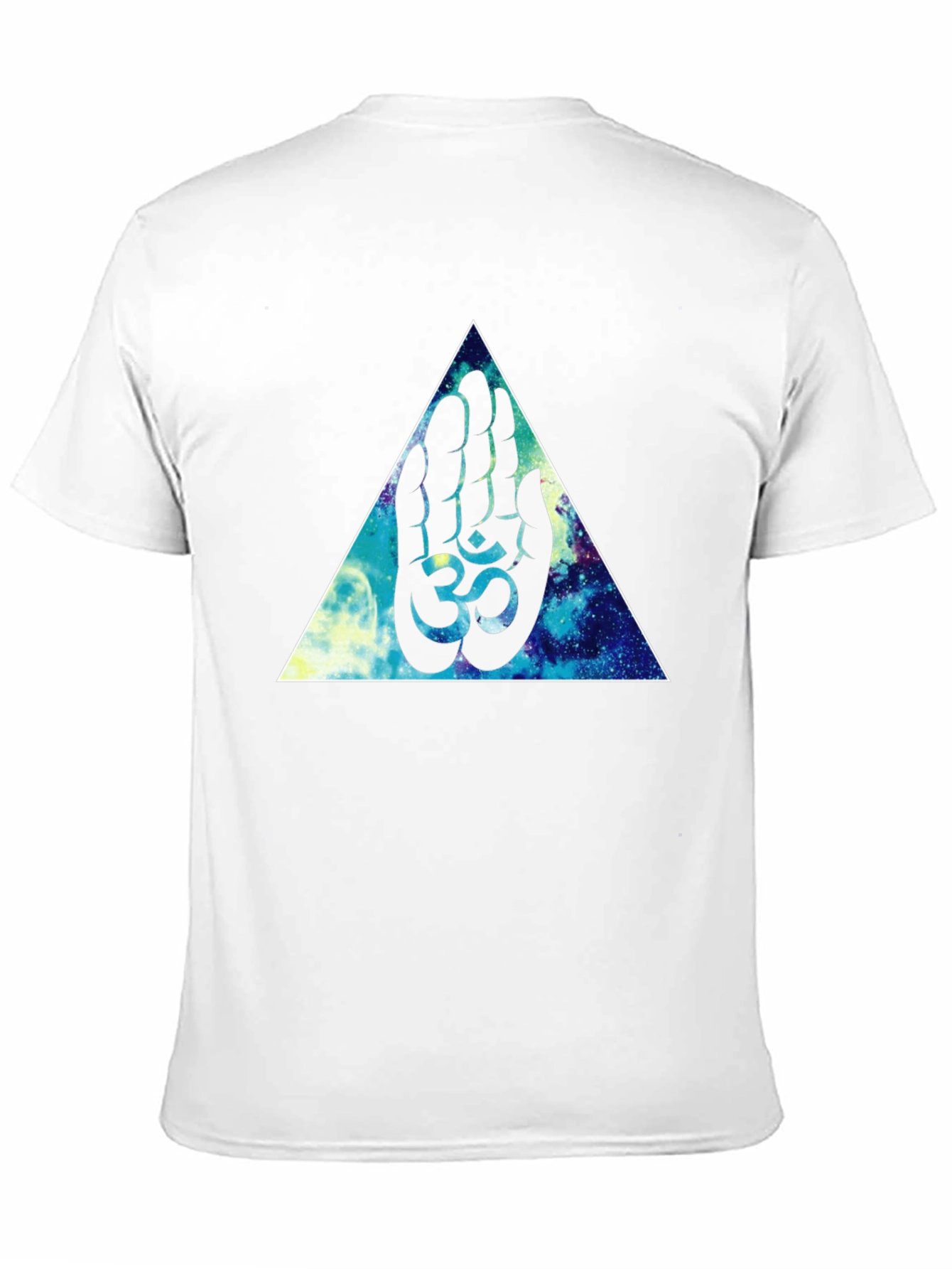 Om Hand Graphic Black Tee