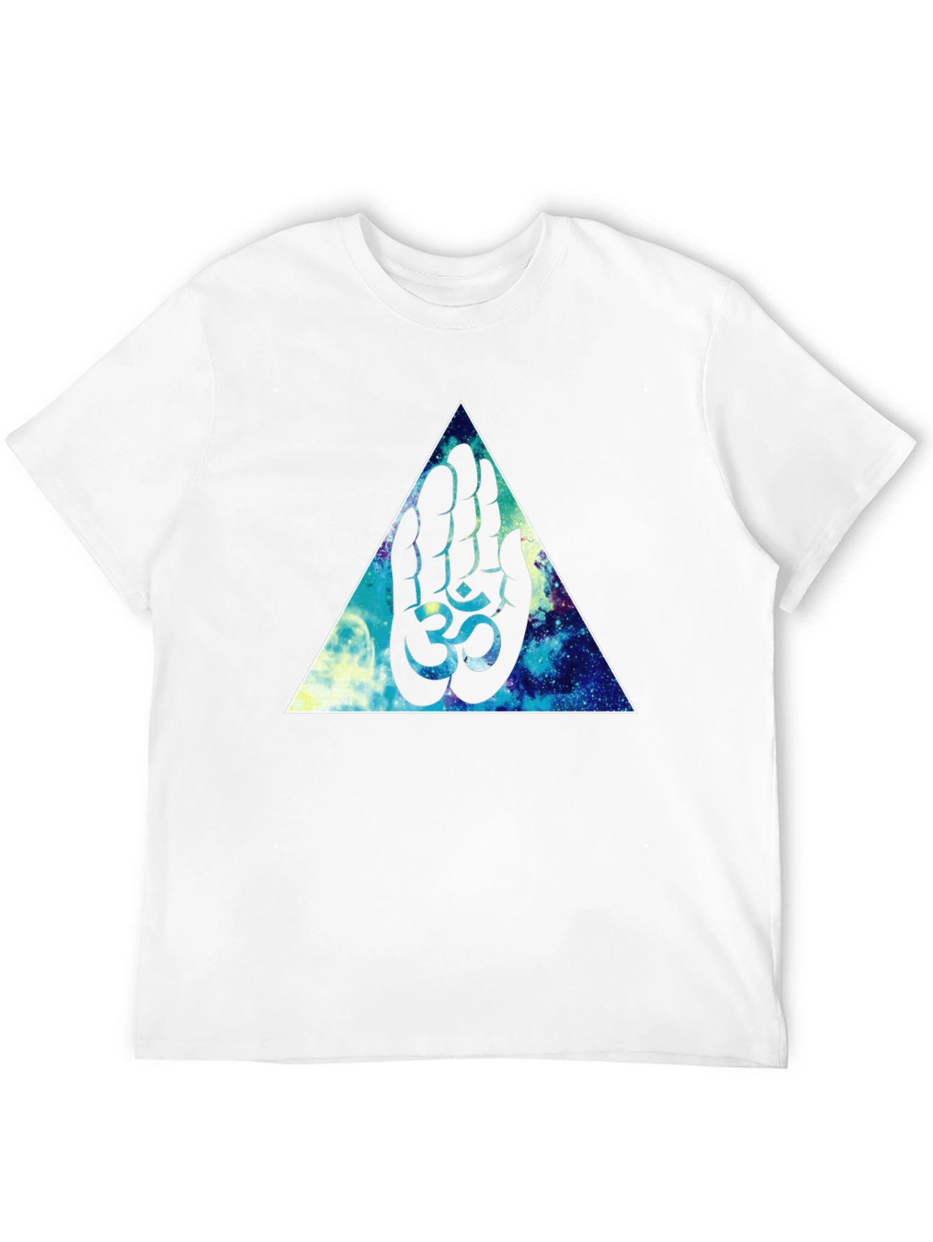 Om Hand Graphic Black Tee