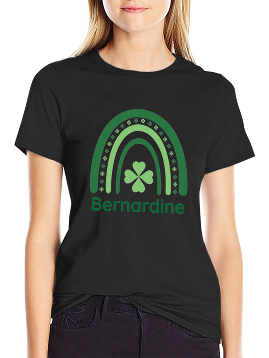 St. Patricks Day Rainbow Name T-Shirt