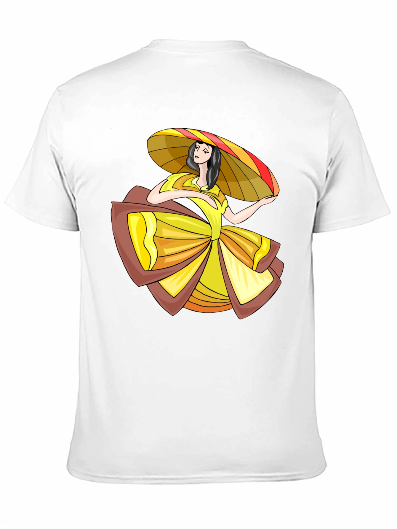 Folklorico Dancer Graphic Tee - Stylish Comfort