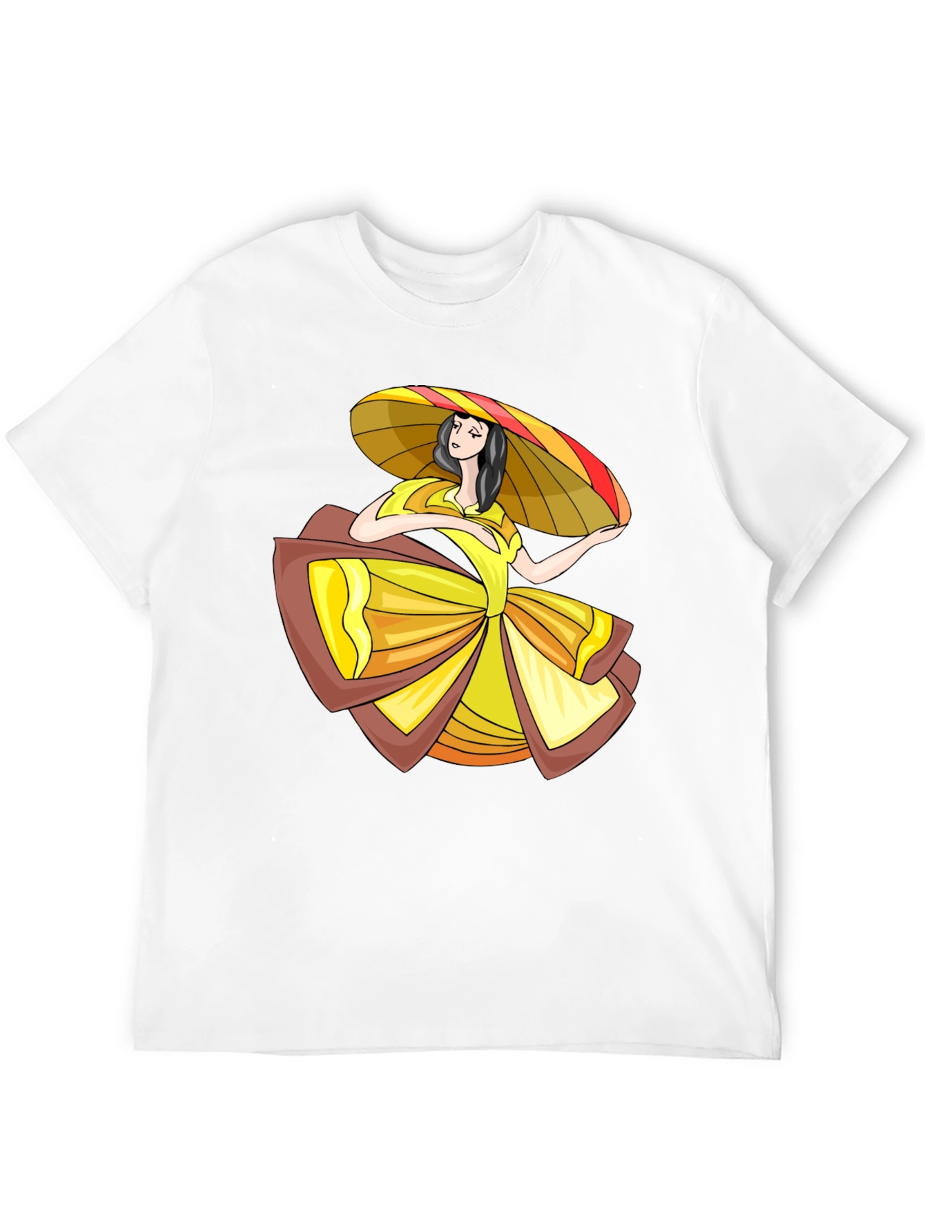 Folklorico Dancer Graphic Tee - Stylish Comfort