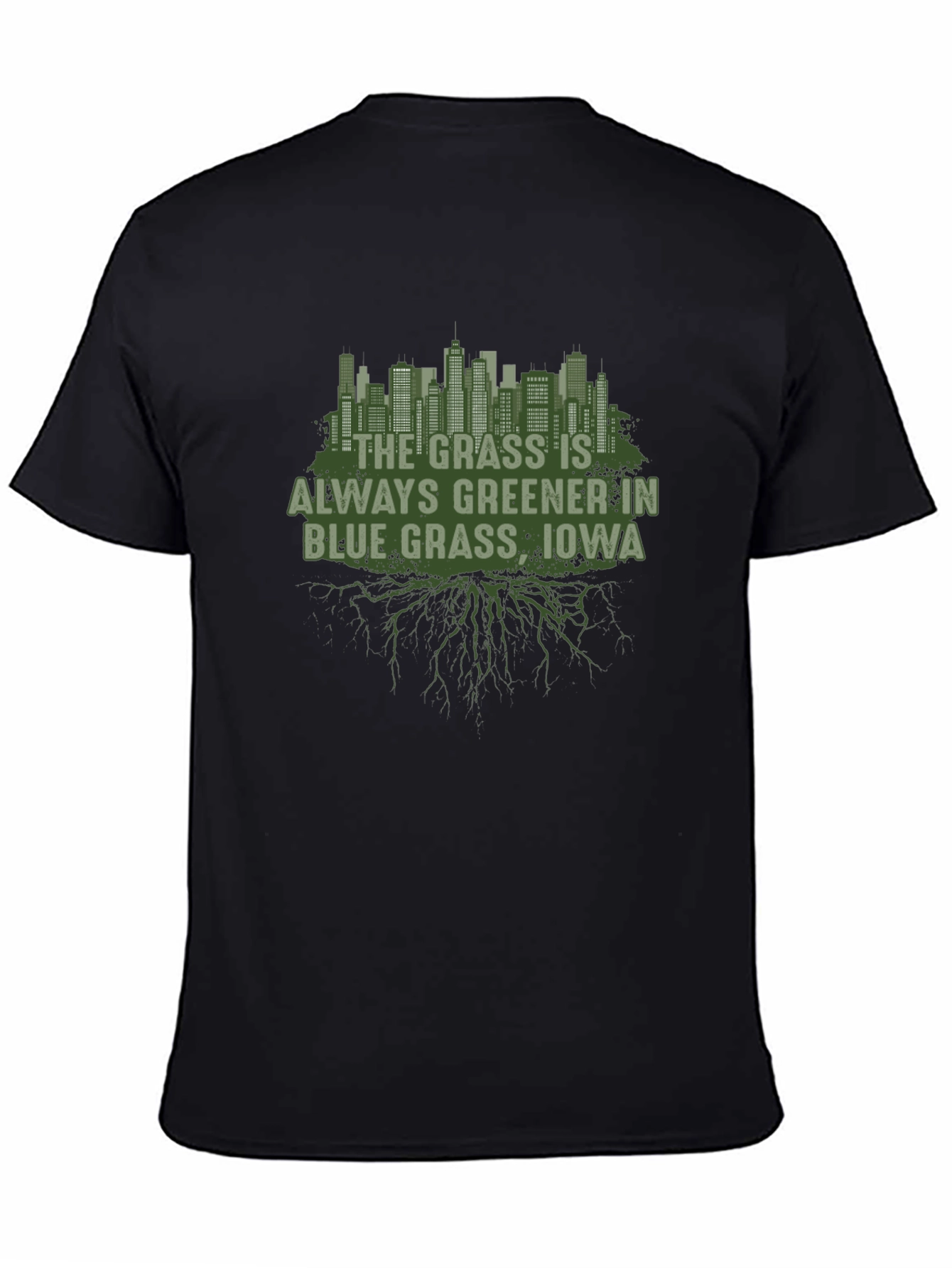 Blue Grass Iowa T-Shirt