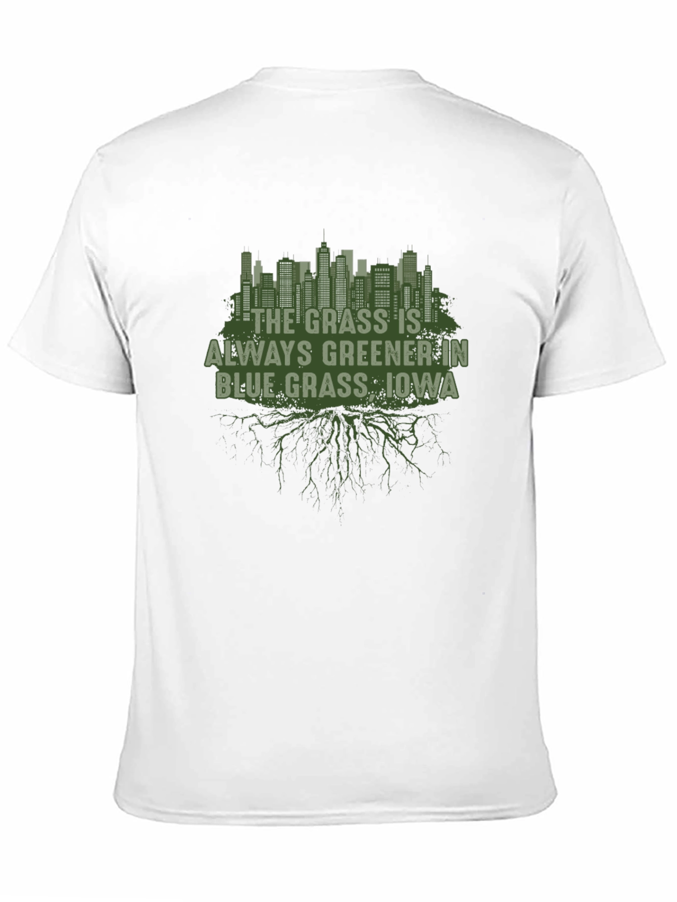 Blue Grass Iowa T-Shirt
