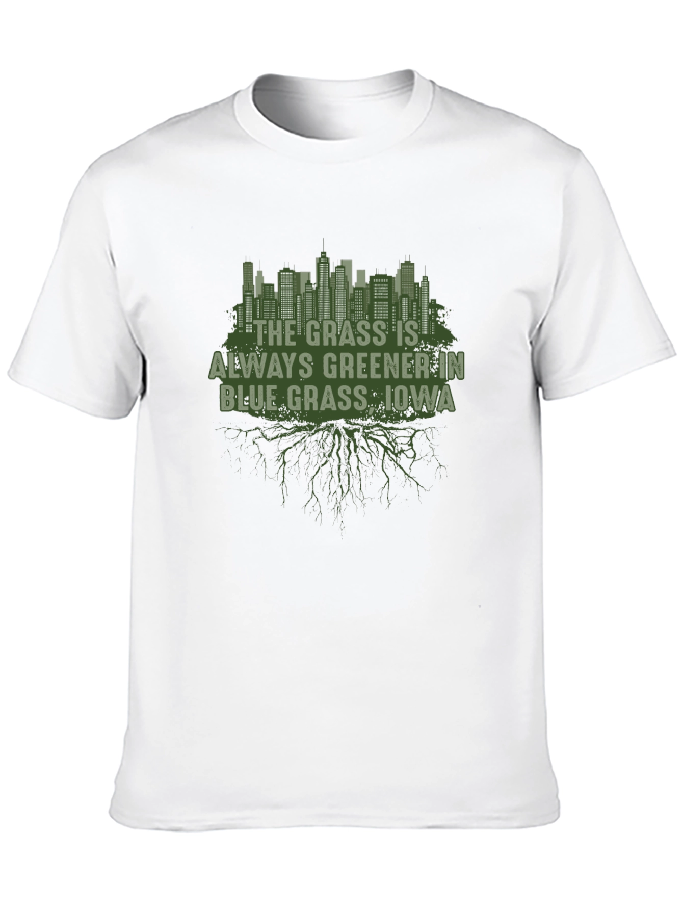 Blue Grass Iowa T-Shirt