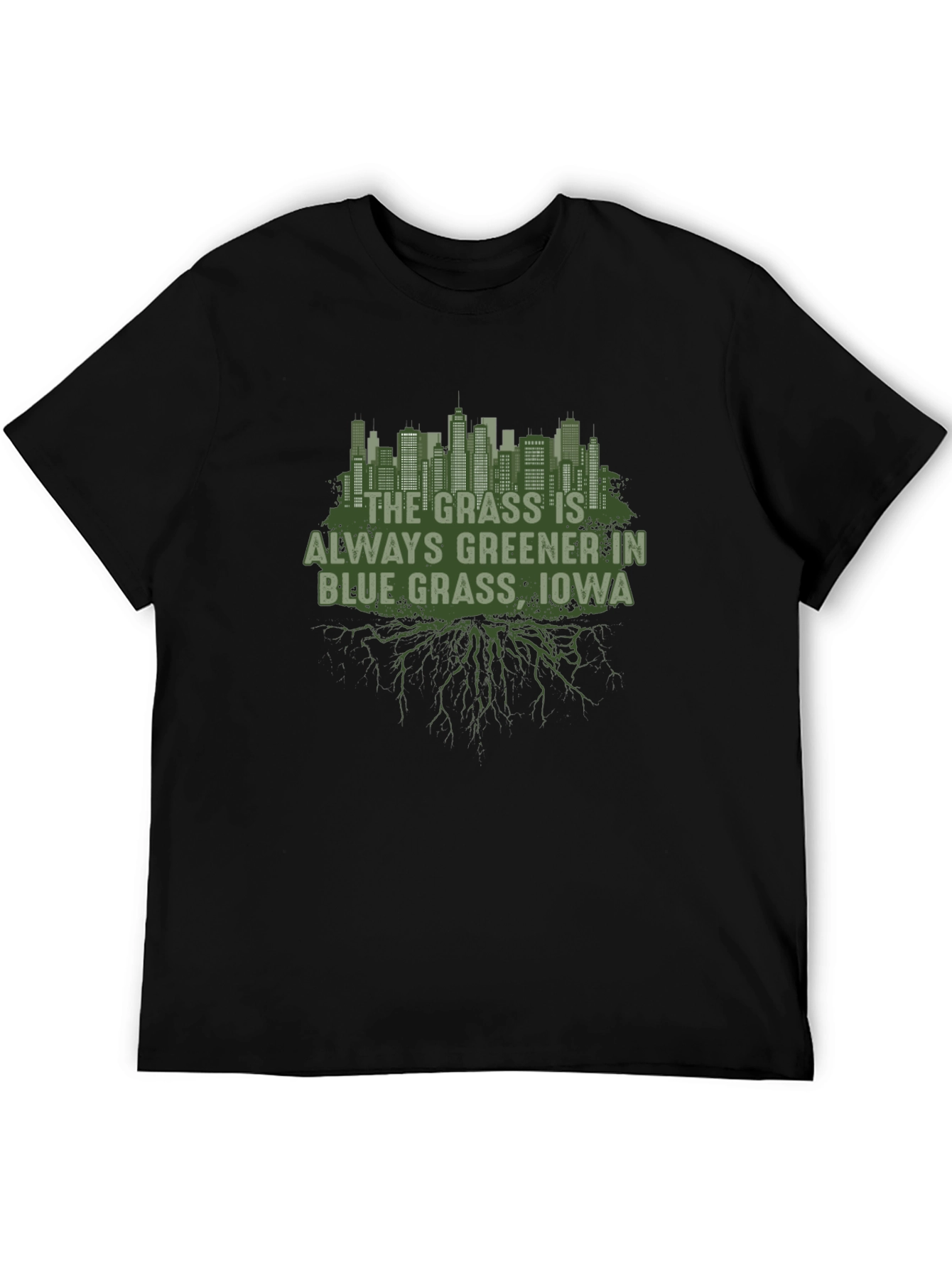 Blue Grass Iowa T-Shirt