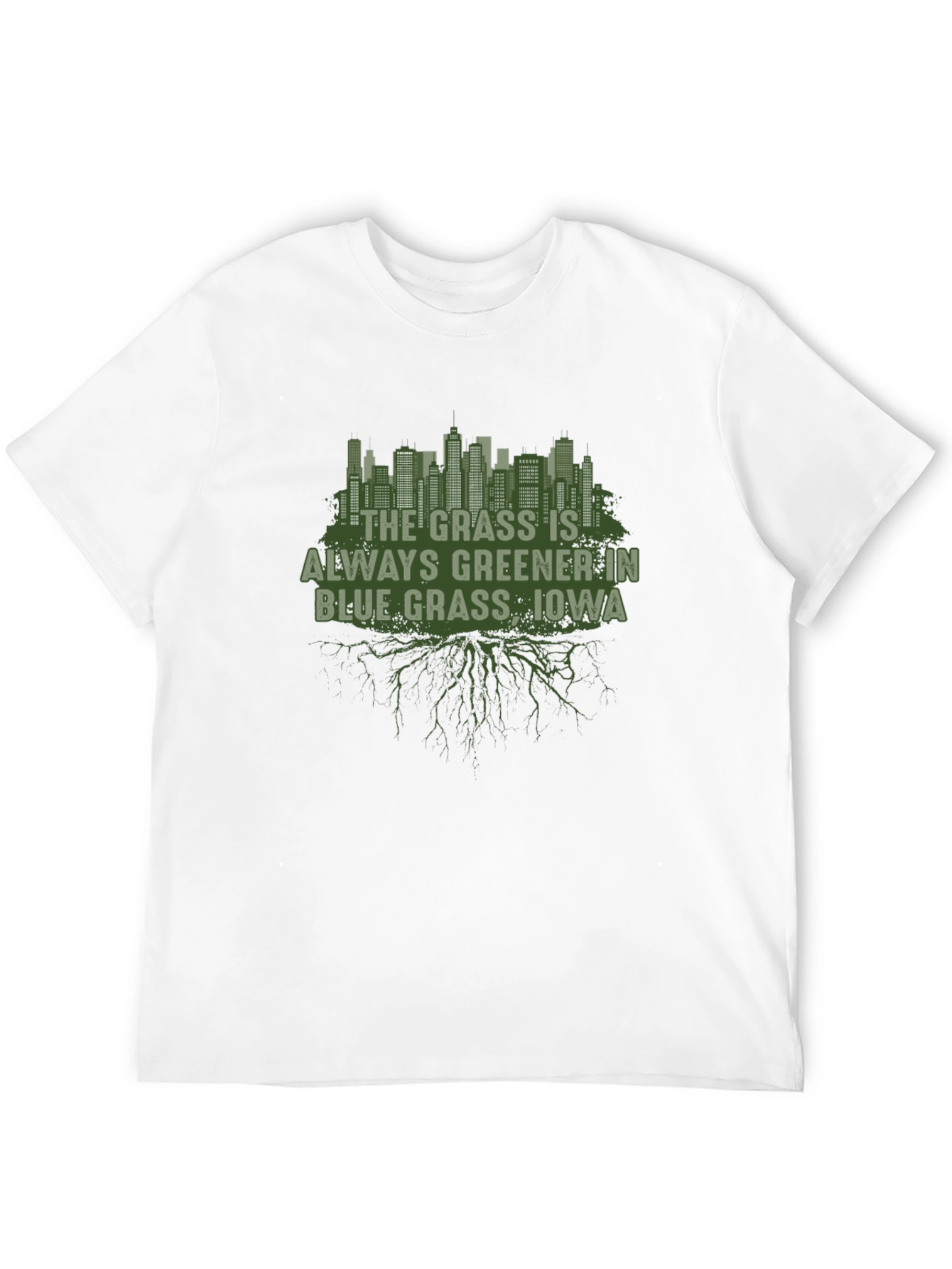 Blue Grass Iowa T-Shirt