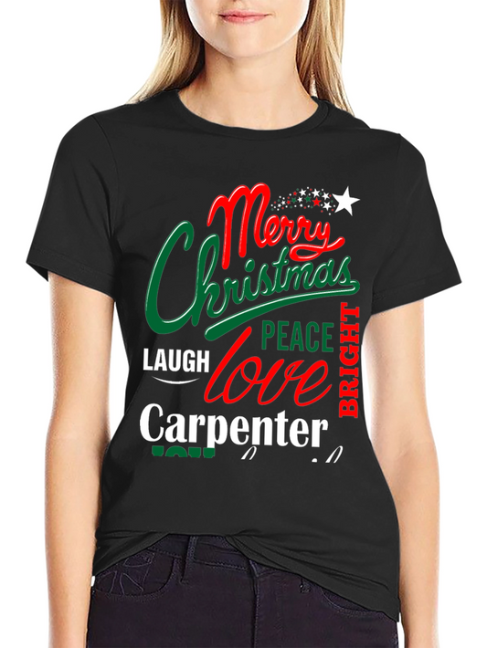 Merry Christmas Carpenter T-Shirt