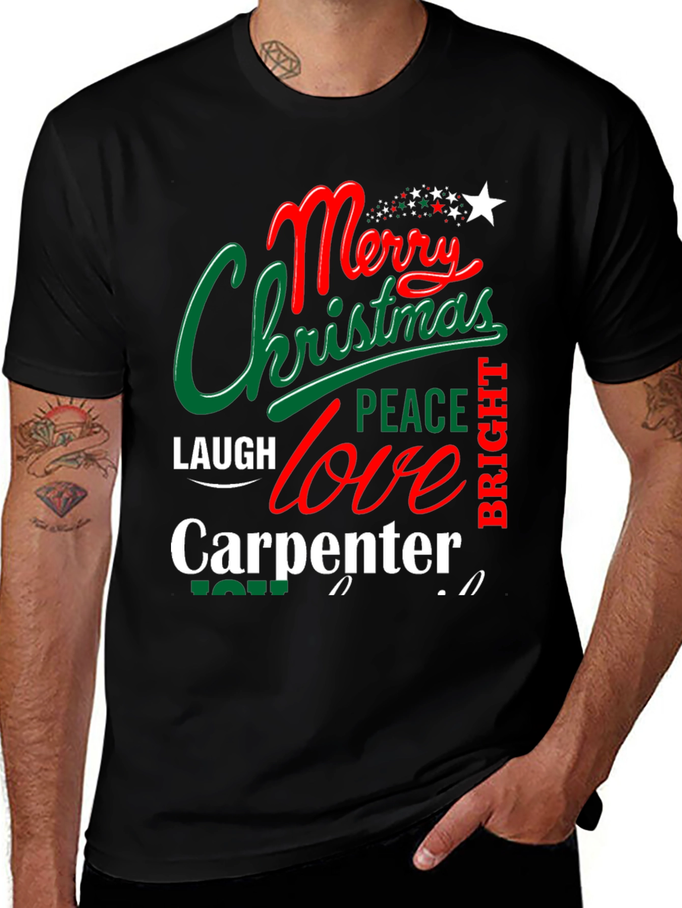 Merry Christmas Carpenter T-Shirt