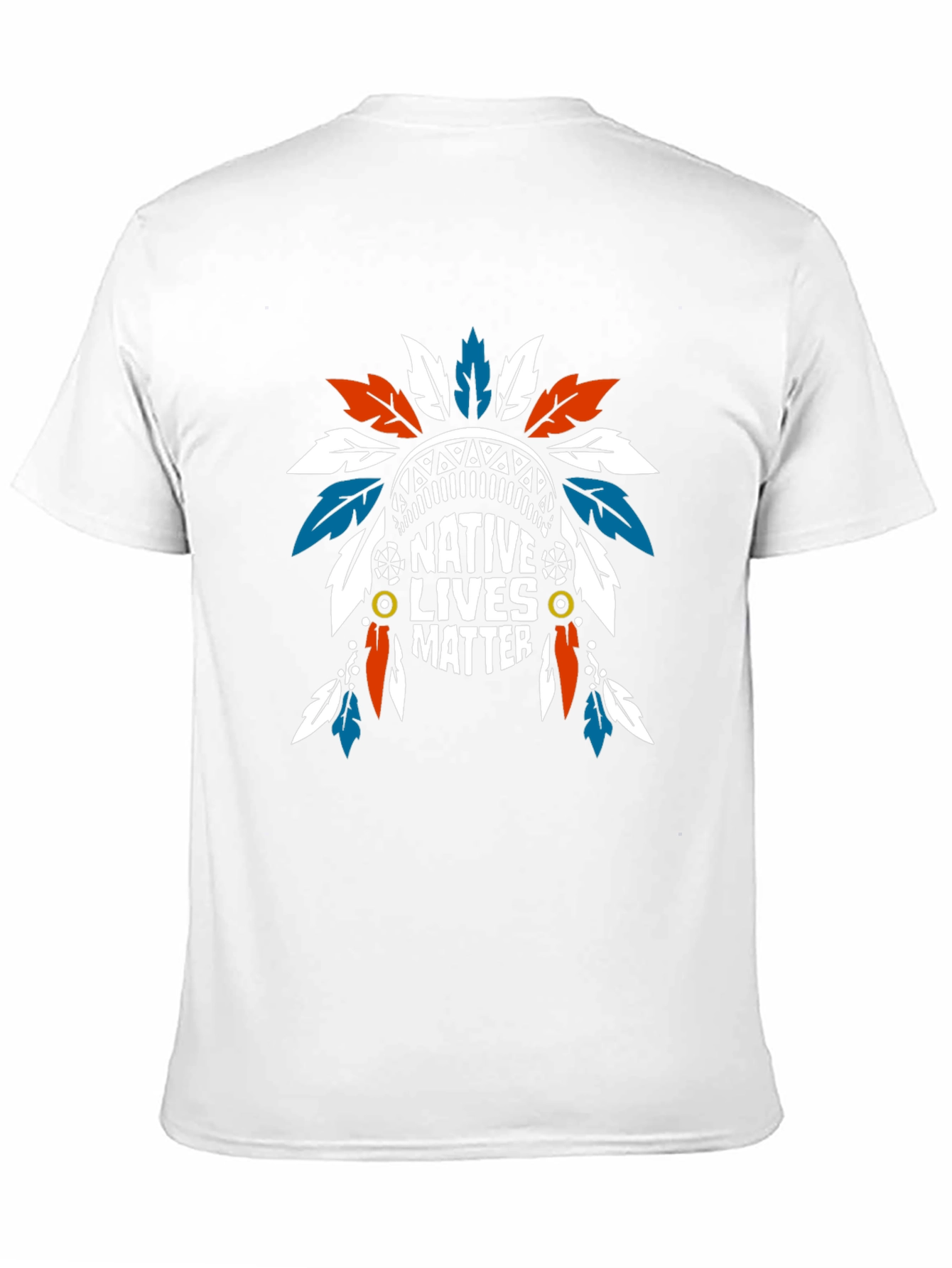 Native Lives Matter Graphic Tee - Black