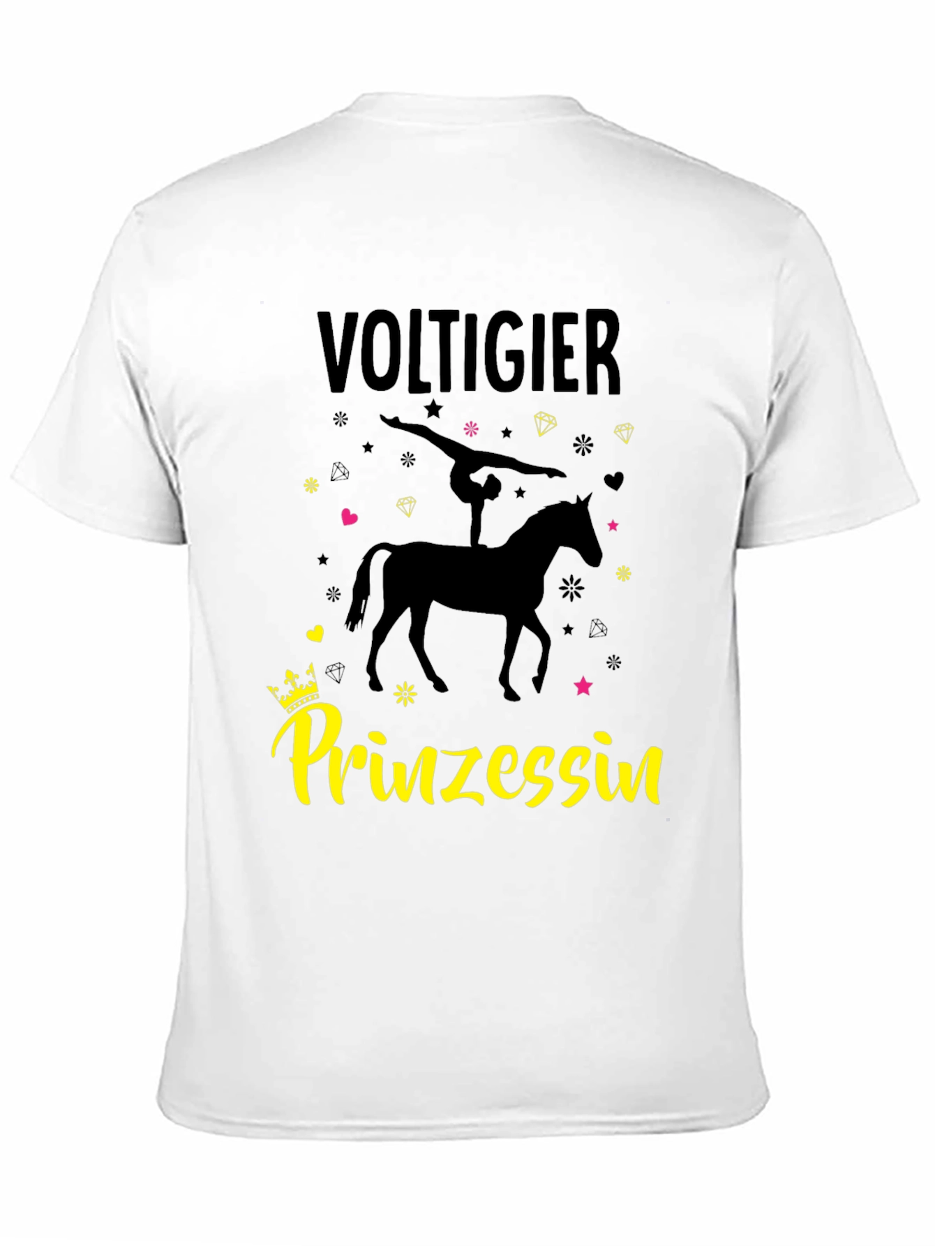 Voltigier Prinzessin T-Shirt Equestrian Vaulting