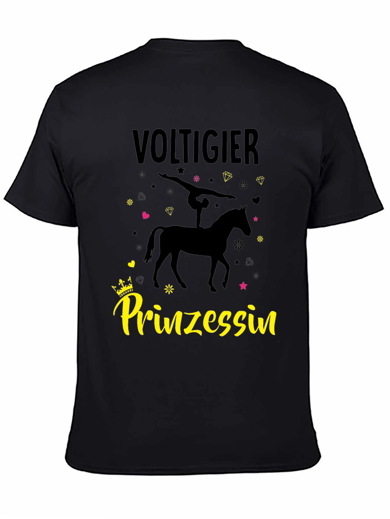 Voltigier Prinzessin T-Shirt Equestrian Vaulting