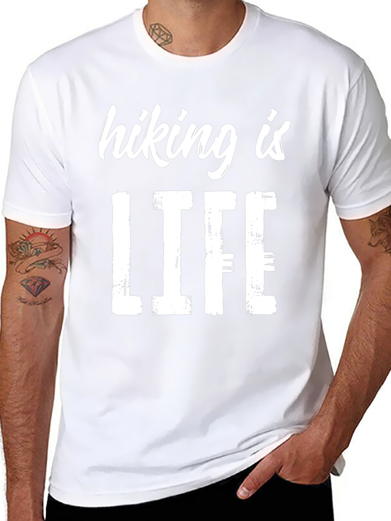 Hiking is Life T-Shirt - Outdoor Adventure