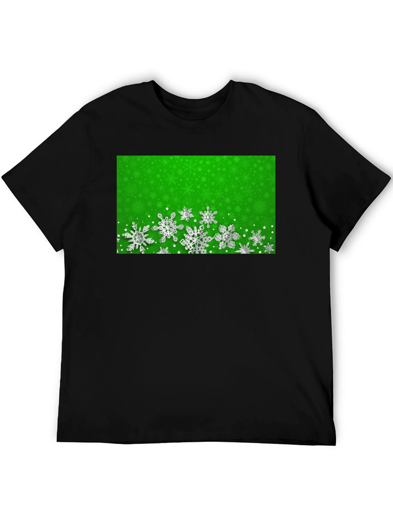 Snowflake T-Shirt: Winter Festive Tee