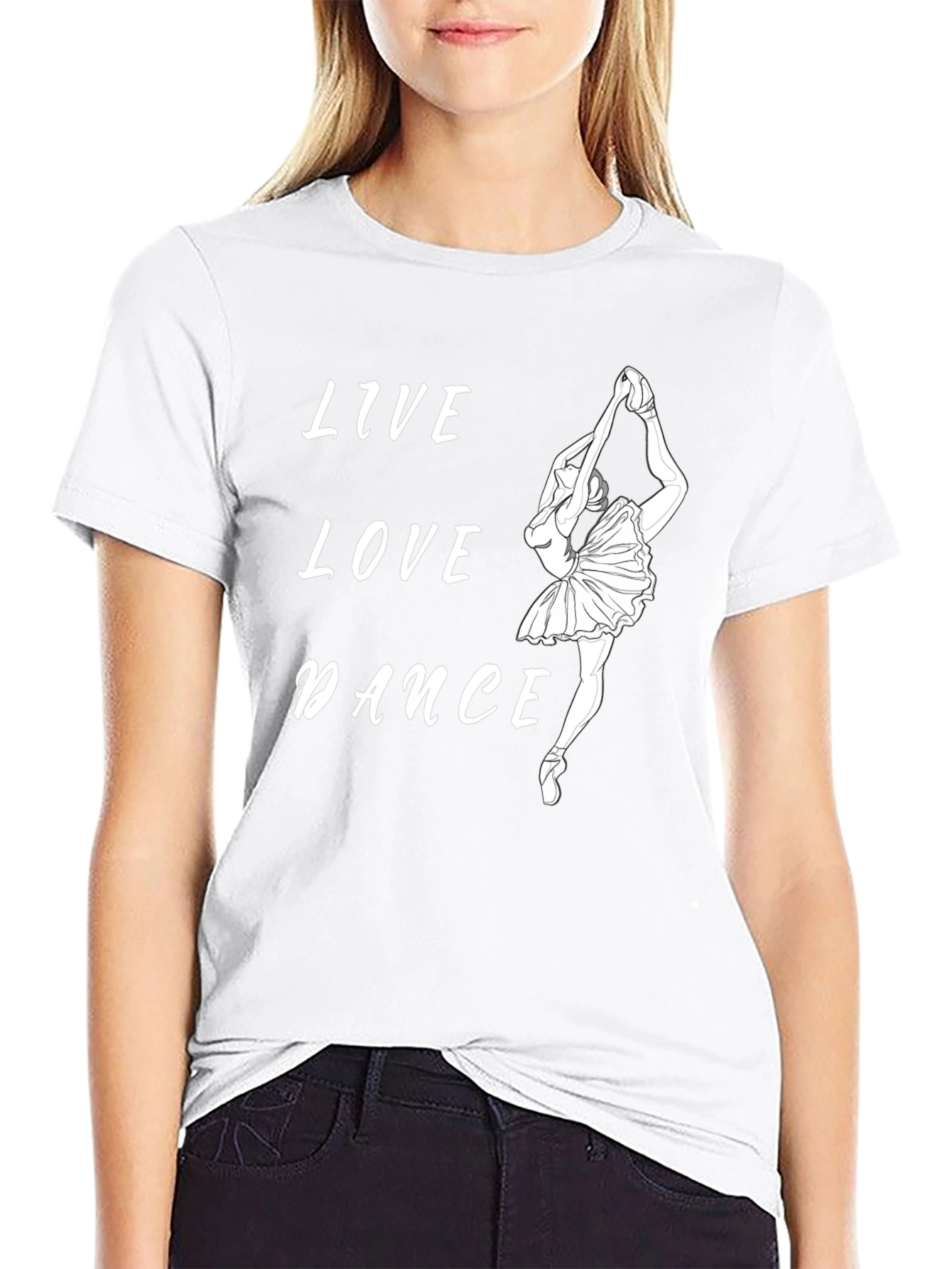 Live Love Dance Graphic Tee