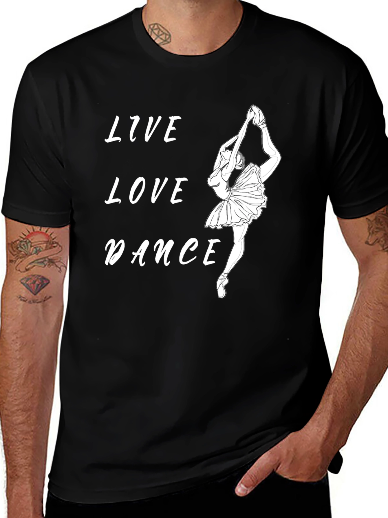 Live Love Dance Graphic Tee