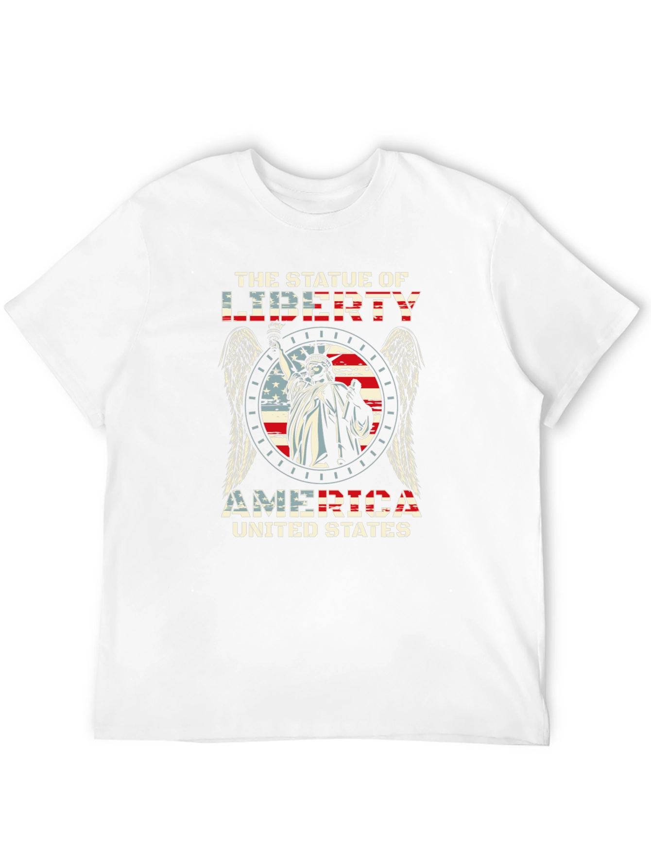 Statue of Liberty Graphic Tee - Patriotic Design