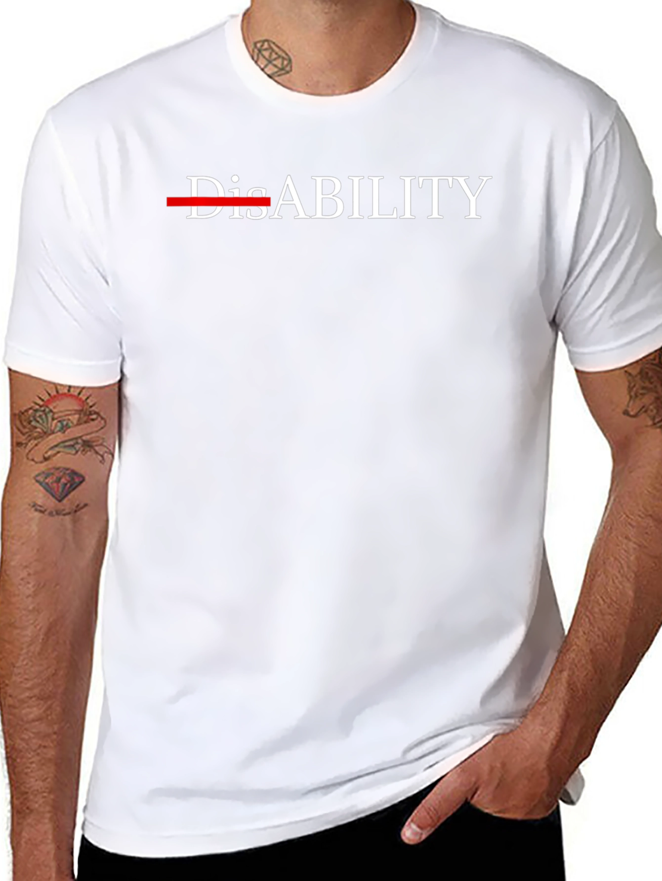DisABILITY Awareness Black T-Shirt