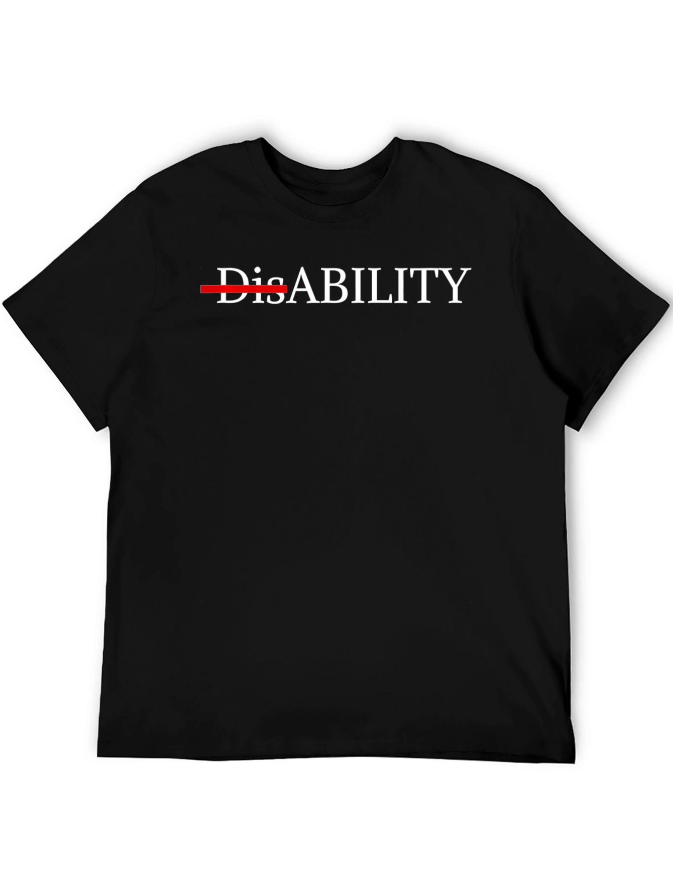 DisABILITY Awareness Black T-Shirt