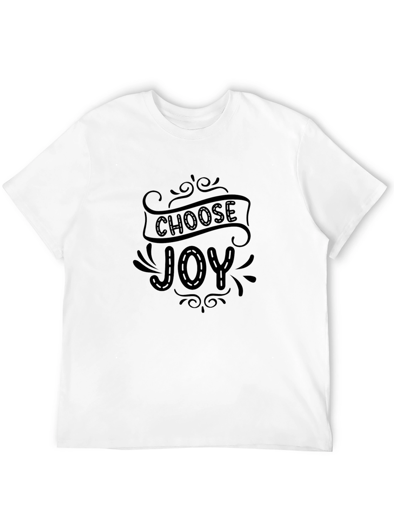 Choose Joy Graphic Tee - Soft Cotton Blend