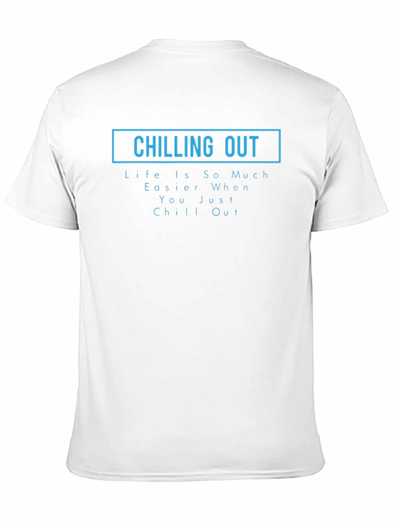 Chilling Out Graphic Tee - Black