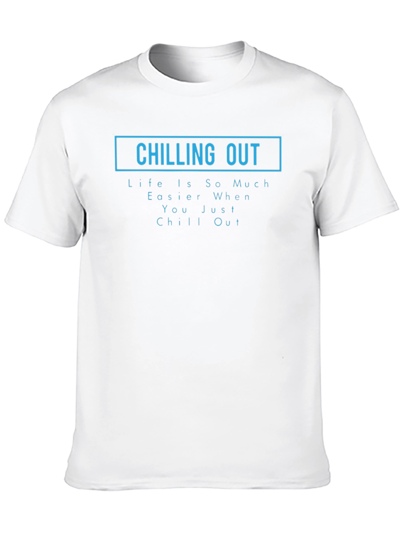 Chilling Out Graphic Tee - Black