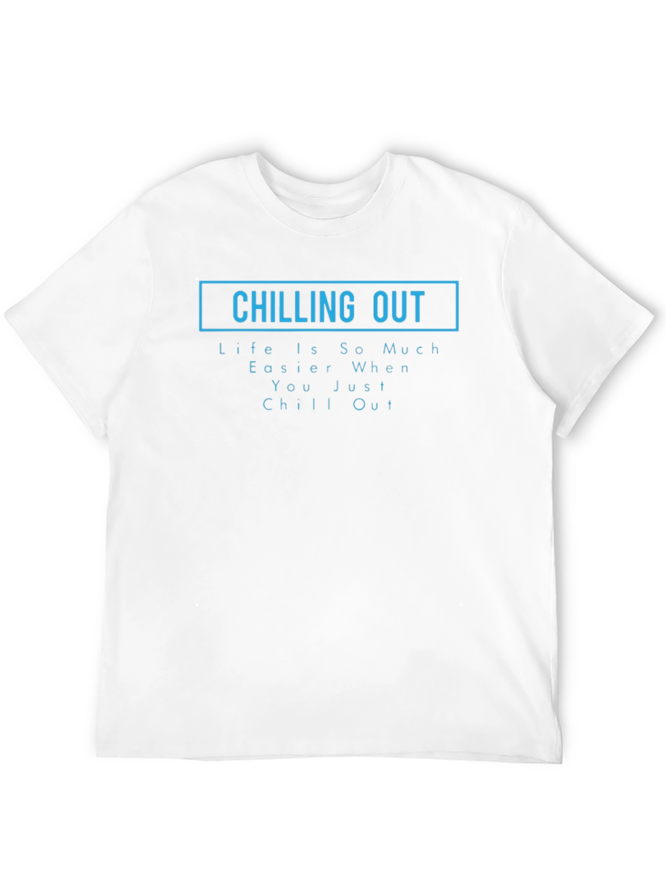 Chilling Out Graphic Tee - Black