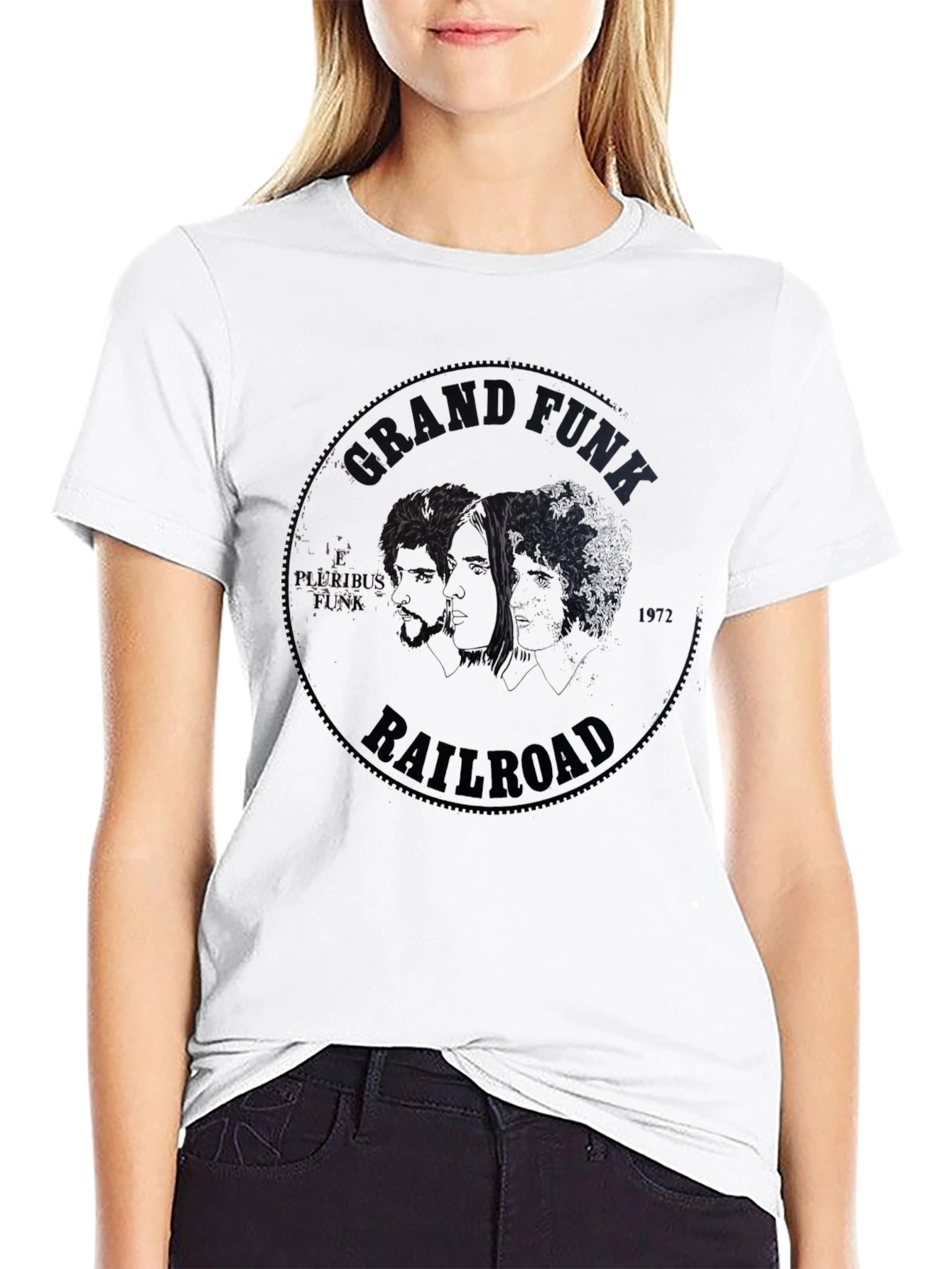 Grand Funk Railroad Black T-Shirt