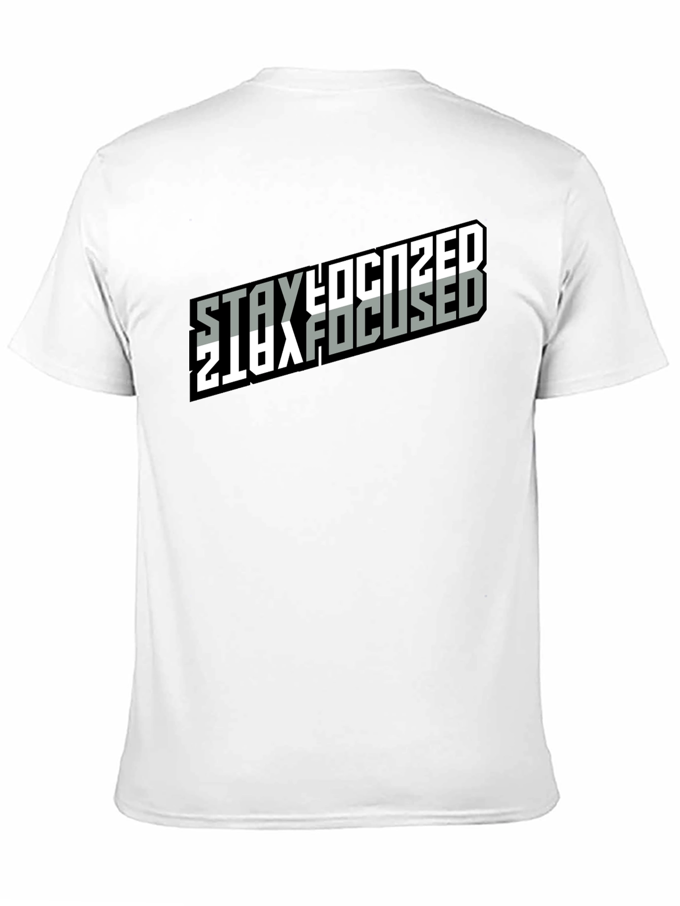 Stay Focused Black T-Shirt