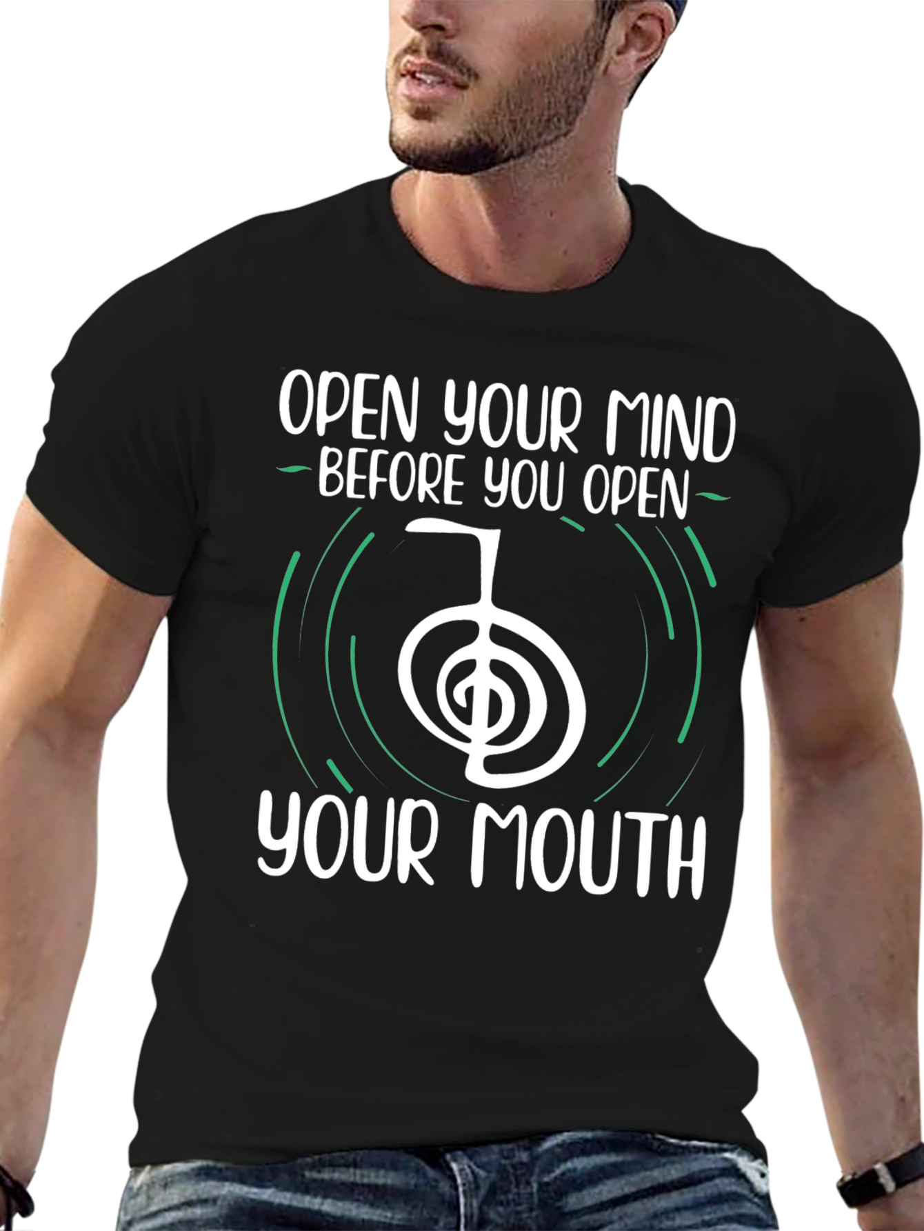 Open Mind T-Shirt - Spiritual Design Tee