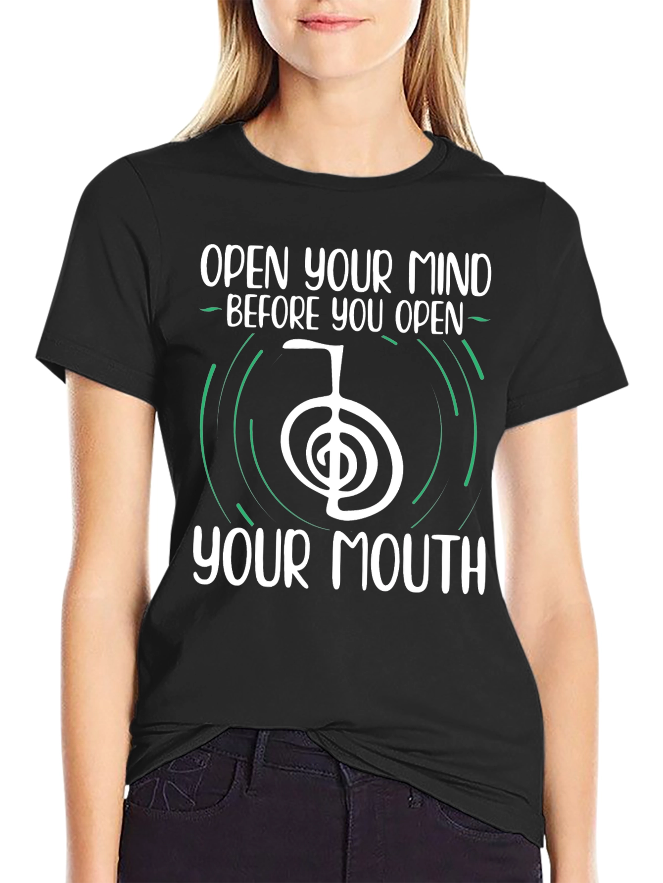 Open Mind T-Shirt - Spiritual Design Tee