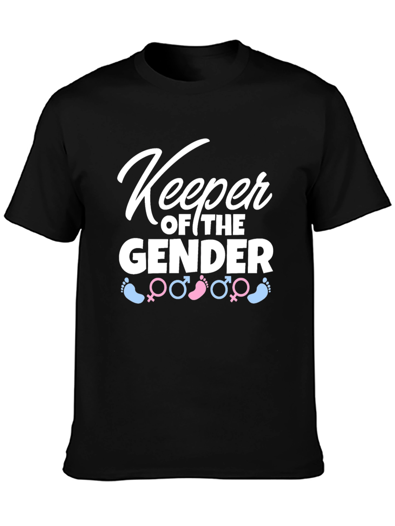 Keeper of the Gender T-Shirt - Baby Reveal Party