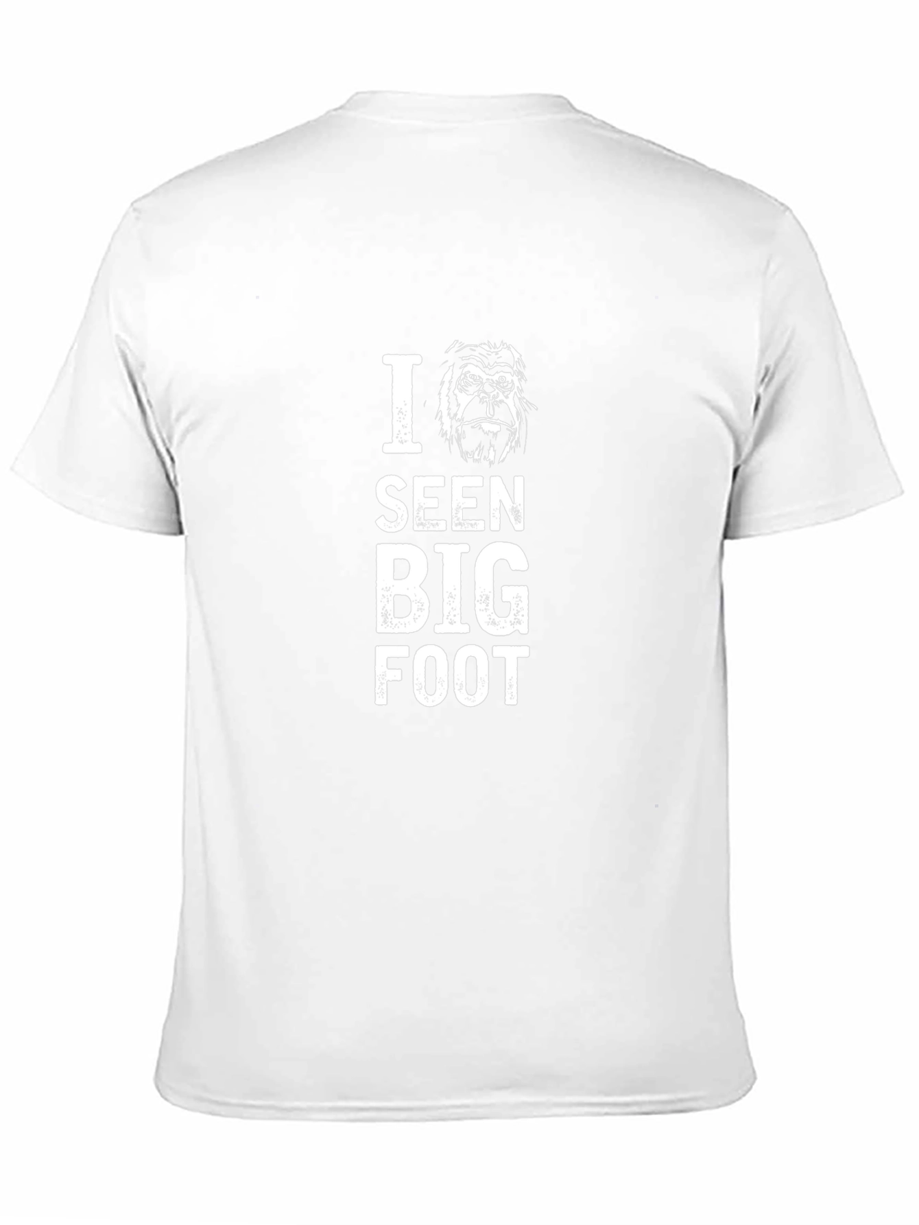 I Seen Bigfoot Black Graphic Tee