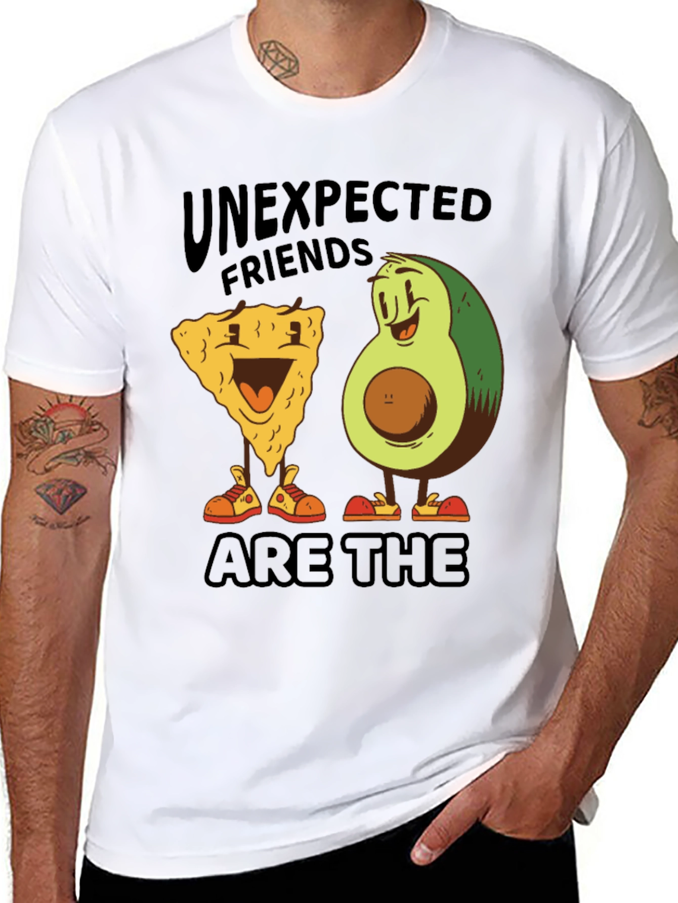 Unexpected Friends Graphic Tee - Comfort & Style