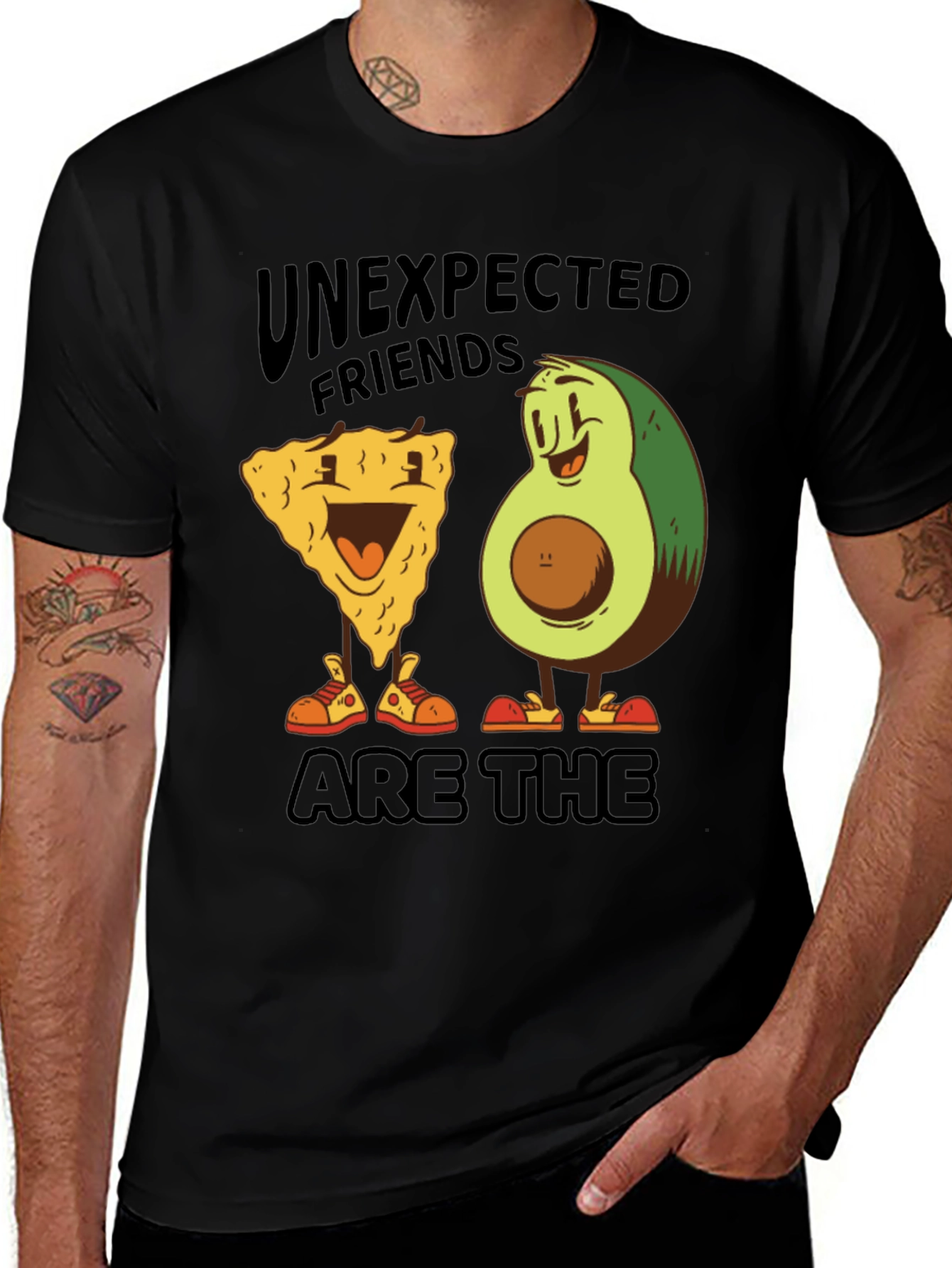 Unexpected Friends Graphic Tee - Comfort & Style