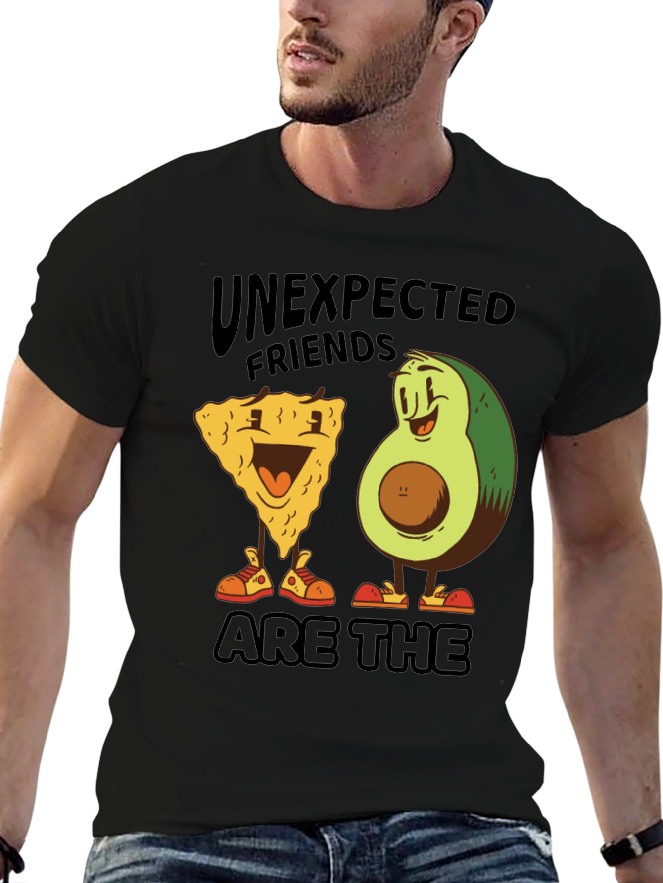 Unexpected Friends Graphic Tee - Comfort & Style