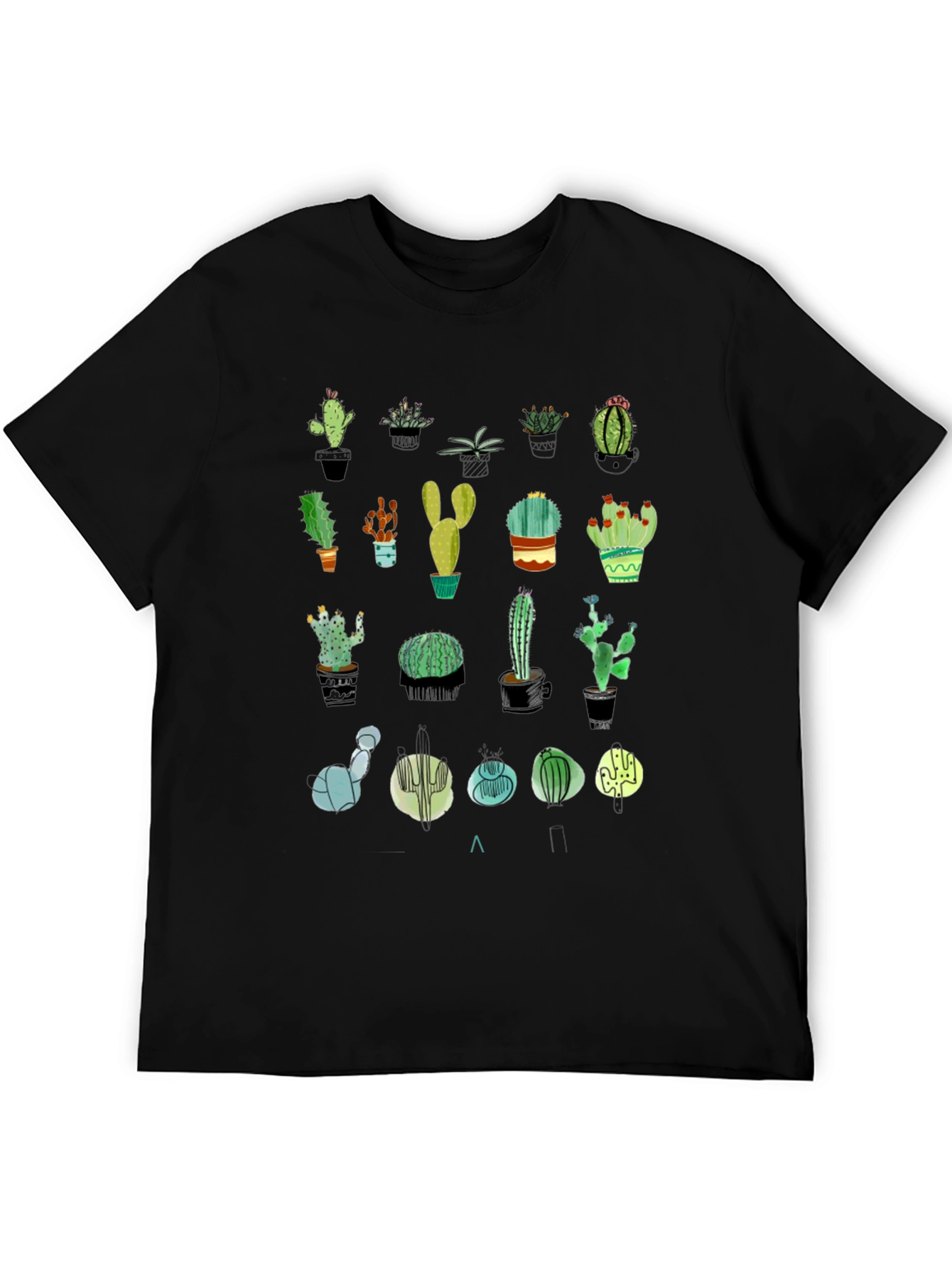 Cactus Print T-Shirt