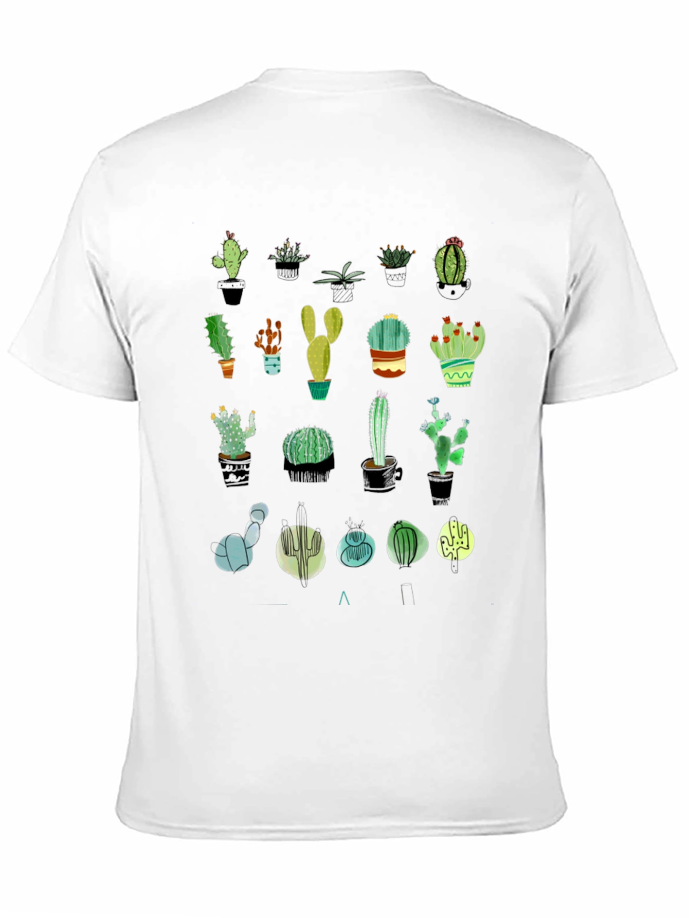 Cactus Print T-Shirt
