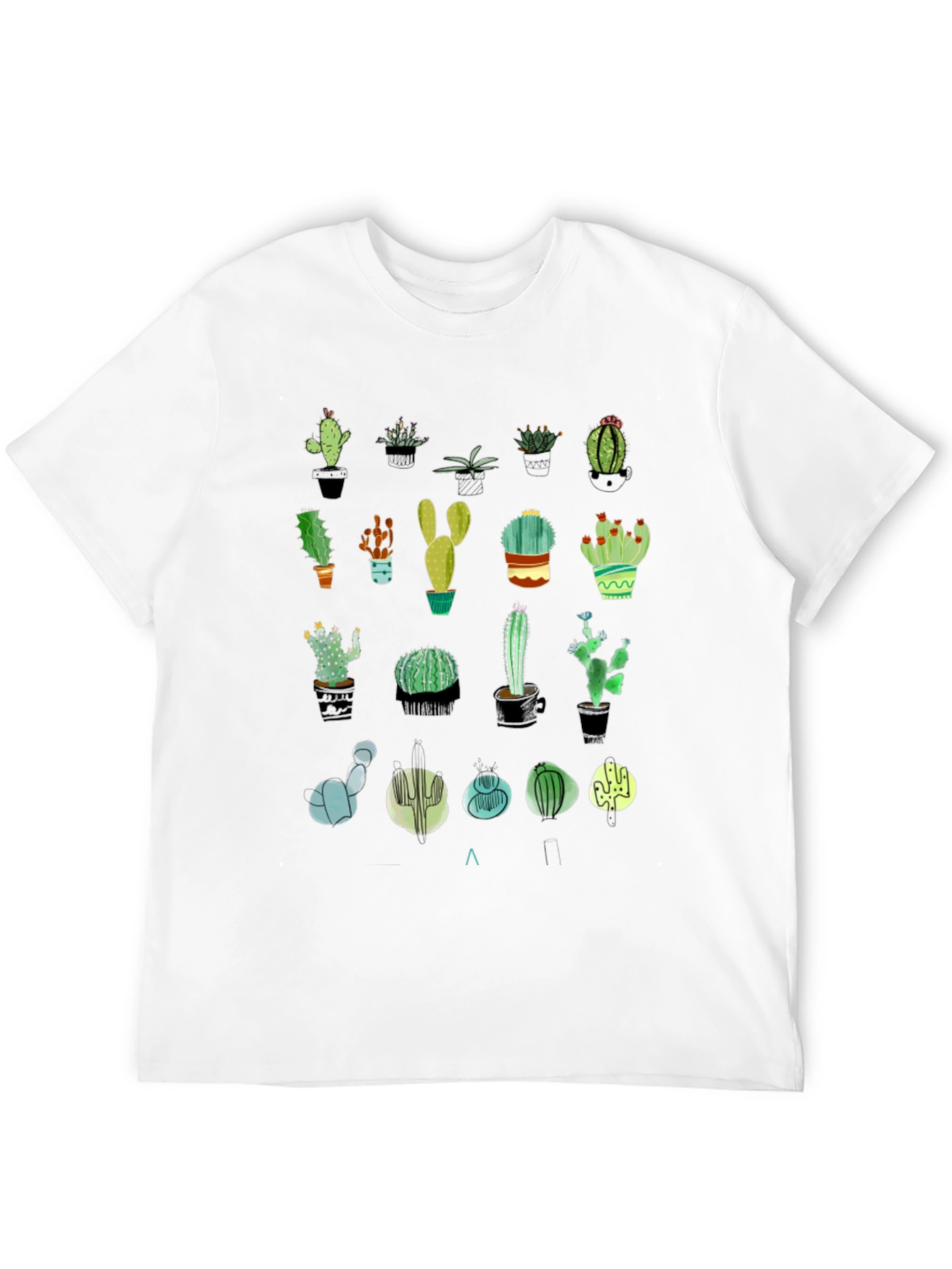 Cactus Print T-Shirt